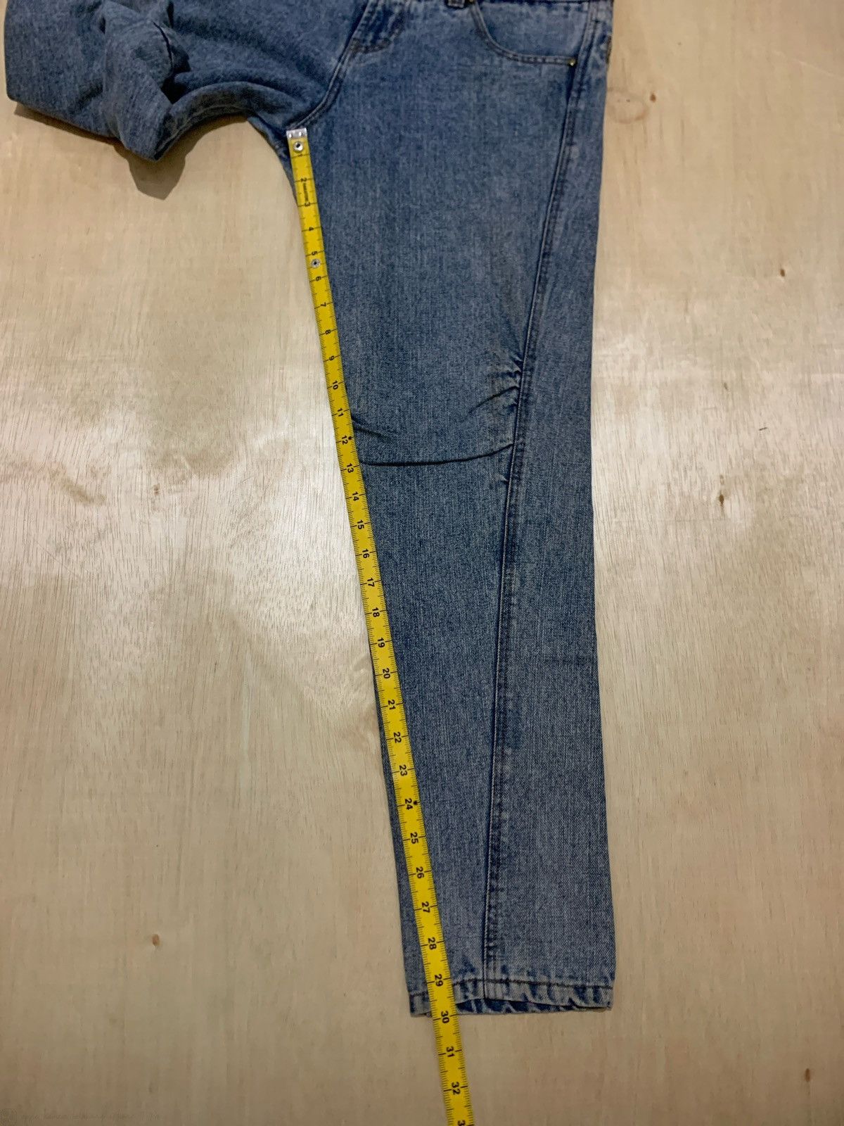 Hysteric Glamour × If Six Was Nine × Japanese Brand Vintage Y2k PMA Double Waist Zipper Jeans Size US 32 / EU 48 - 17 Thumbnail