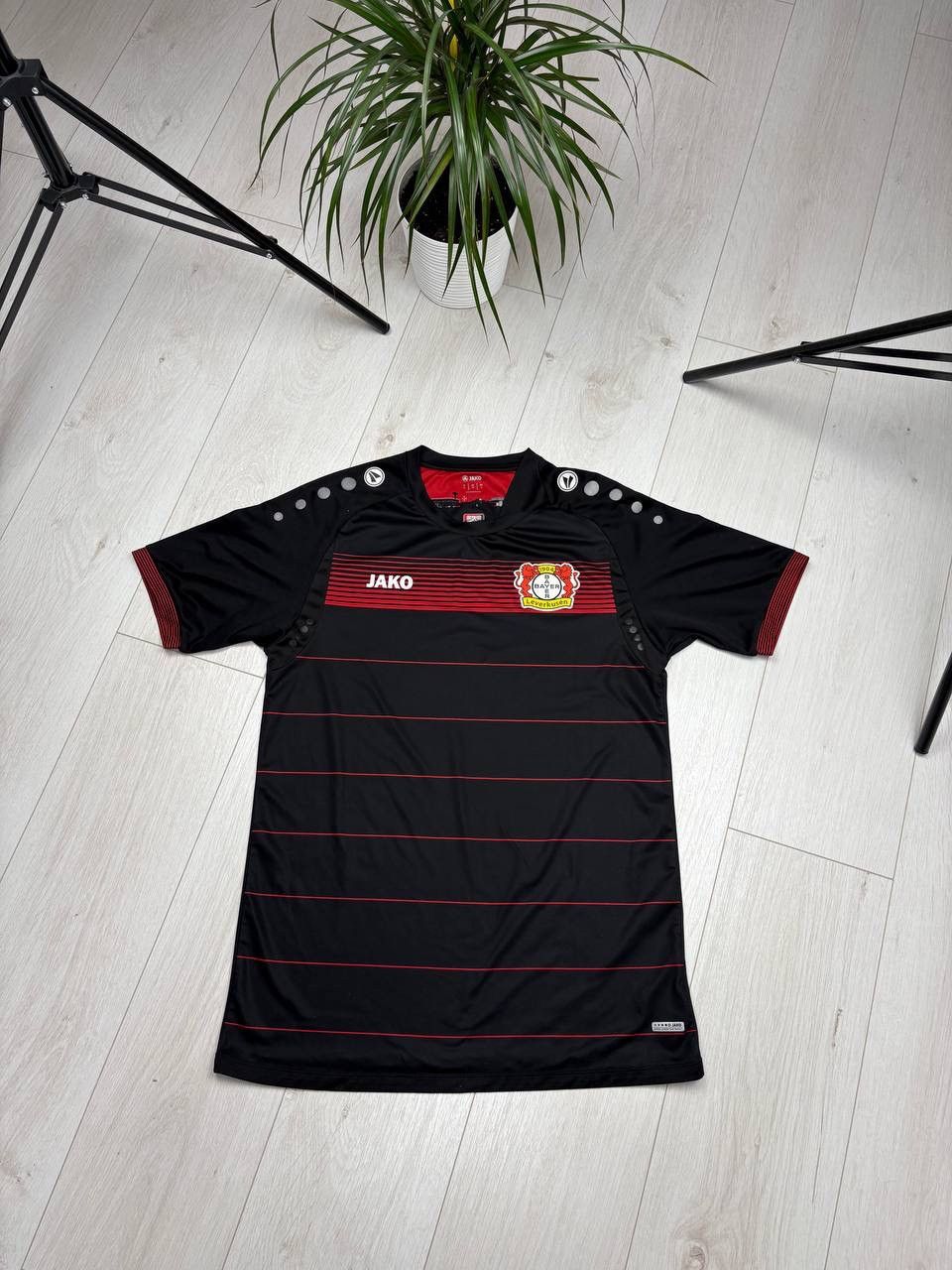 Vintage BAYER LEVERKUSEN JAKO 2016/2017 JERSEY Size US L / EU 52-54 / 3 - 1 Thumbnail
