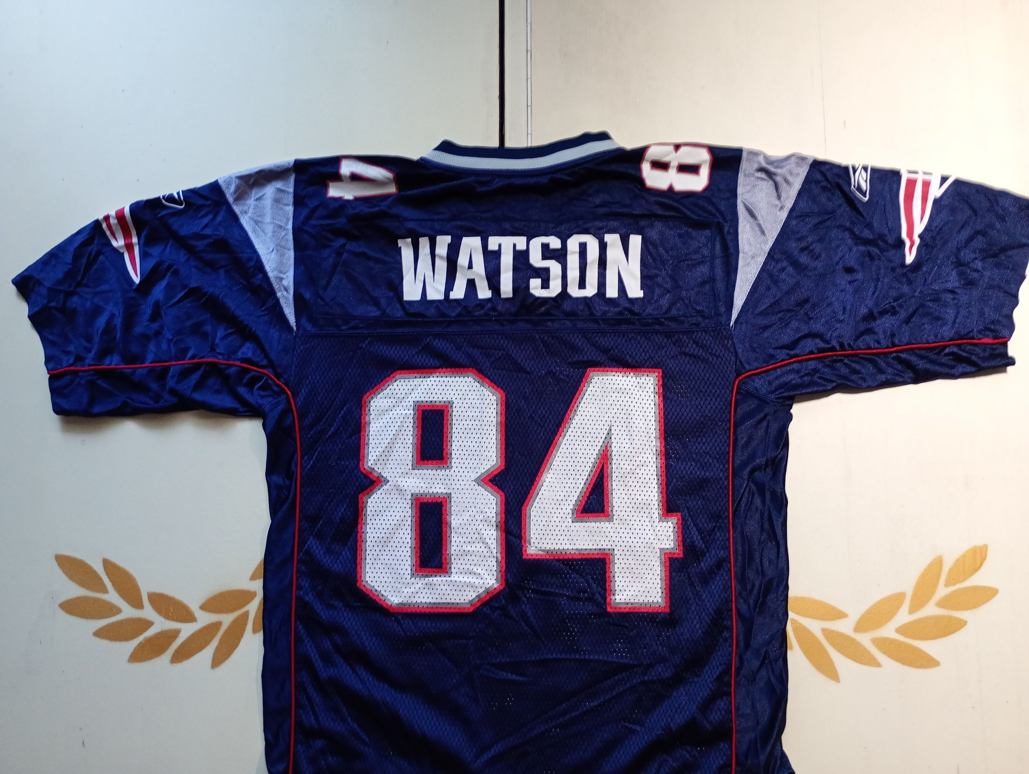 Reebok Reebok Patriots NFL Jersey 84 Watson 2005-2006 Size US S / EU 44-46 / 1 - 17 Thumbnail