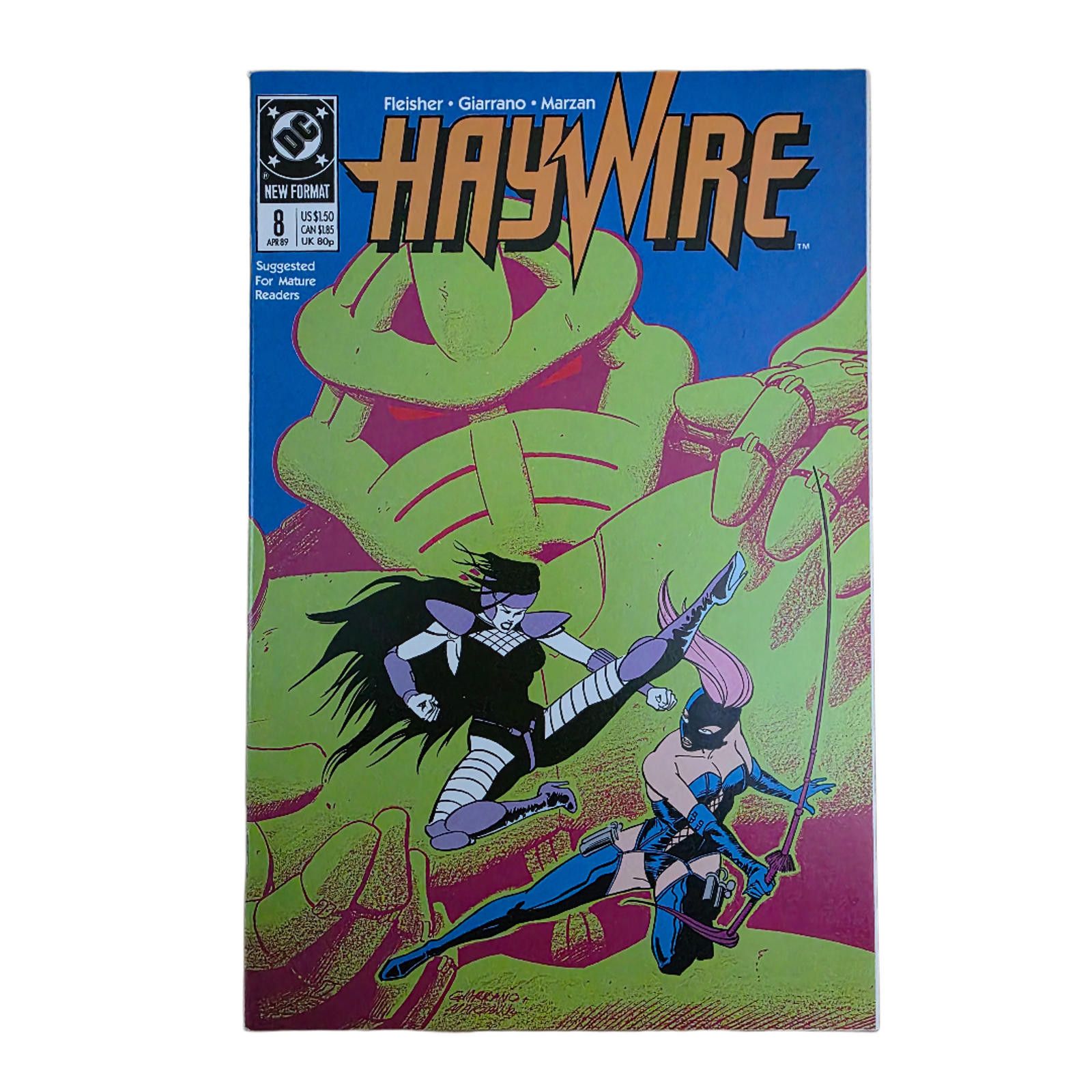 DC Comics Haywire #8 1989 Past Lives DC Vol 1 Comic (C) Size ONE SIZE - 1 Thumbnail