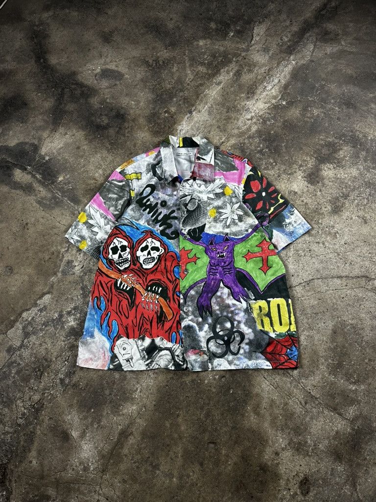 Our Legacy Our Legacy Skeleton Box Shortsleeve Shirt Size US M / EU 48-50 / 2 - 1 Thumbnail
