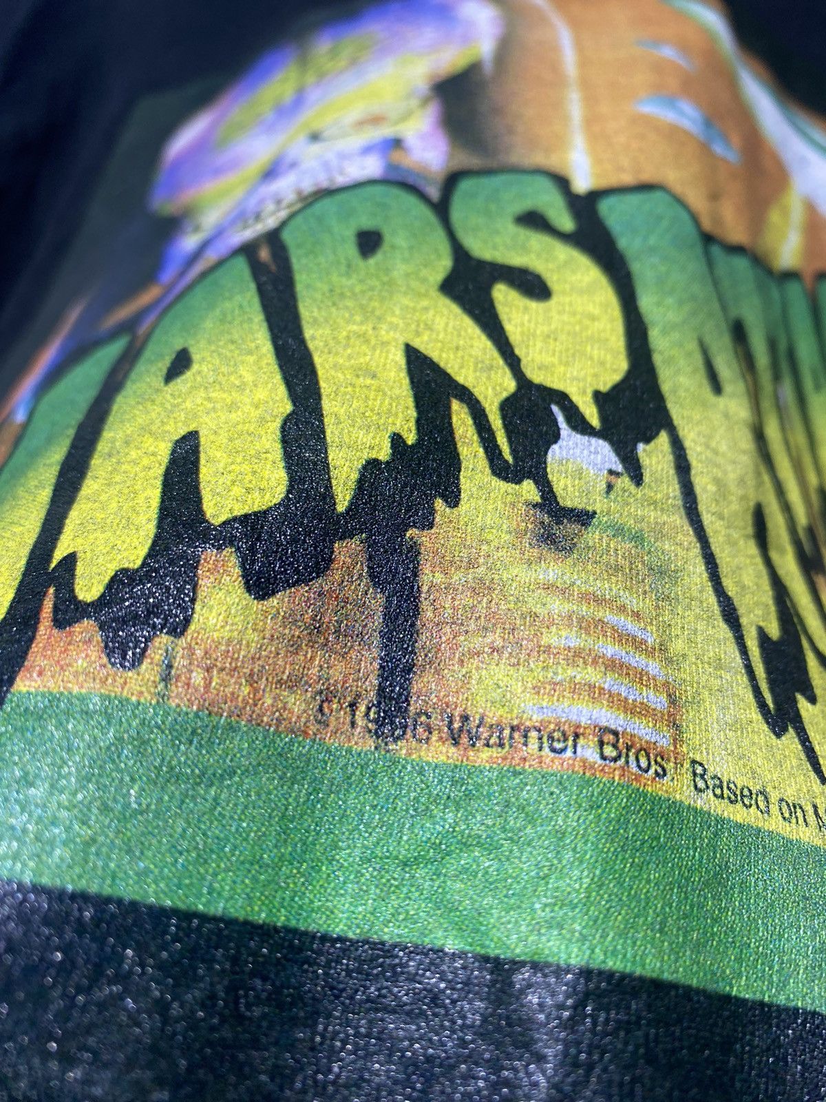 Vintage Vintage 1996 MARS ATTACKS science fiction film t shirt Size US L / EU 52-54 / 3 - 4 Thumbnail
