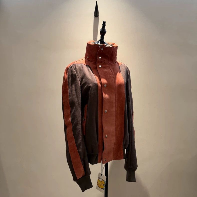 Rick Owens Rick Owens Cloth-cotton suede denim jacket-2505 Size US S / EU 44-46 / 1 - 1 Thumbnail