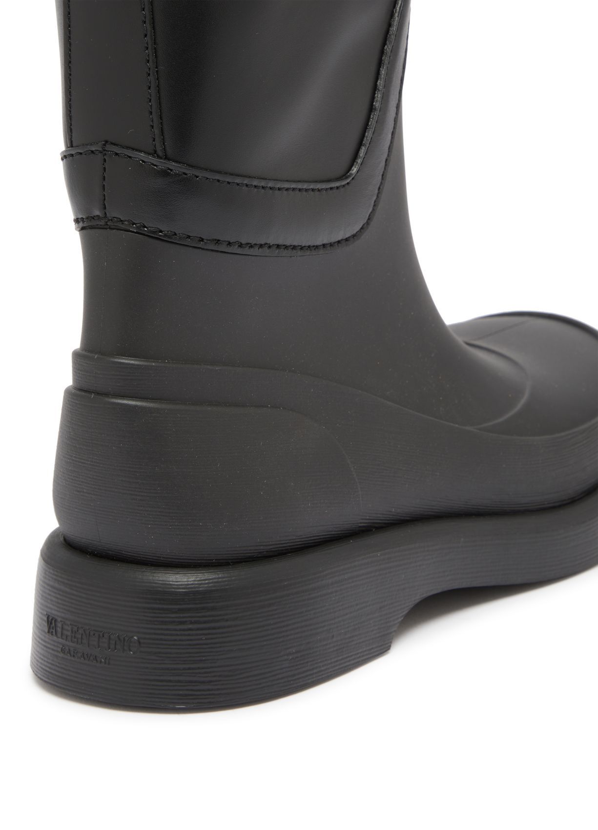 Valentino o1s22i1n0924 Vlogo Rain Boots in Black Size US 10 / IT 40 - 7 Thumbnail