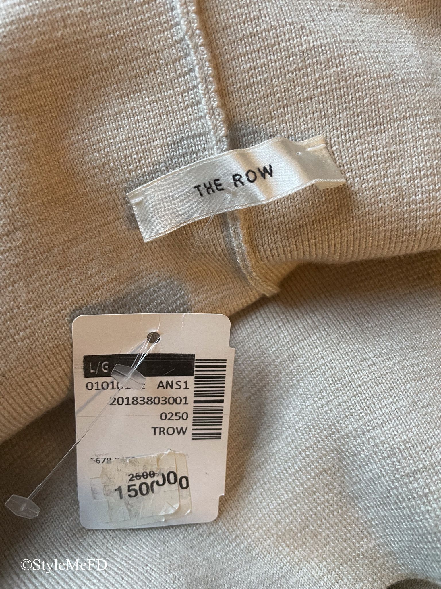 The Row The Row "Coraline" Beige Wool Blend Knit Skirt Size 31" - 5 Thumbnail