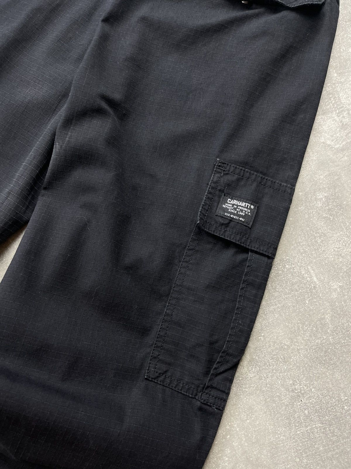 Carhartt × Vintage Carhartt WIP Cymbal Ripstop Tactical Cargo Workwear Pants Size US 30 / EU 46 - 4 Thumbnail