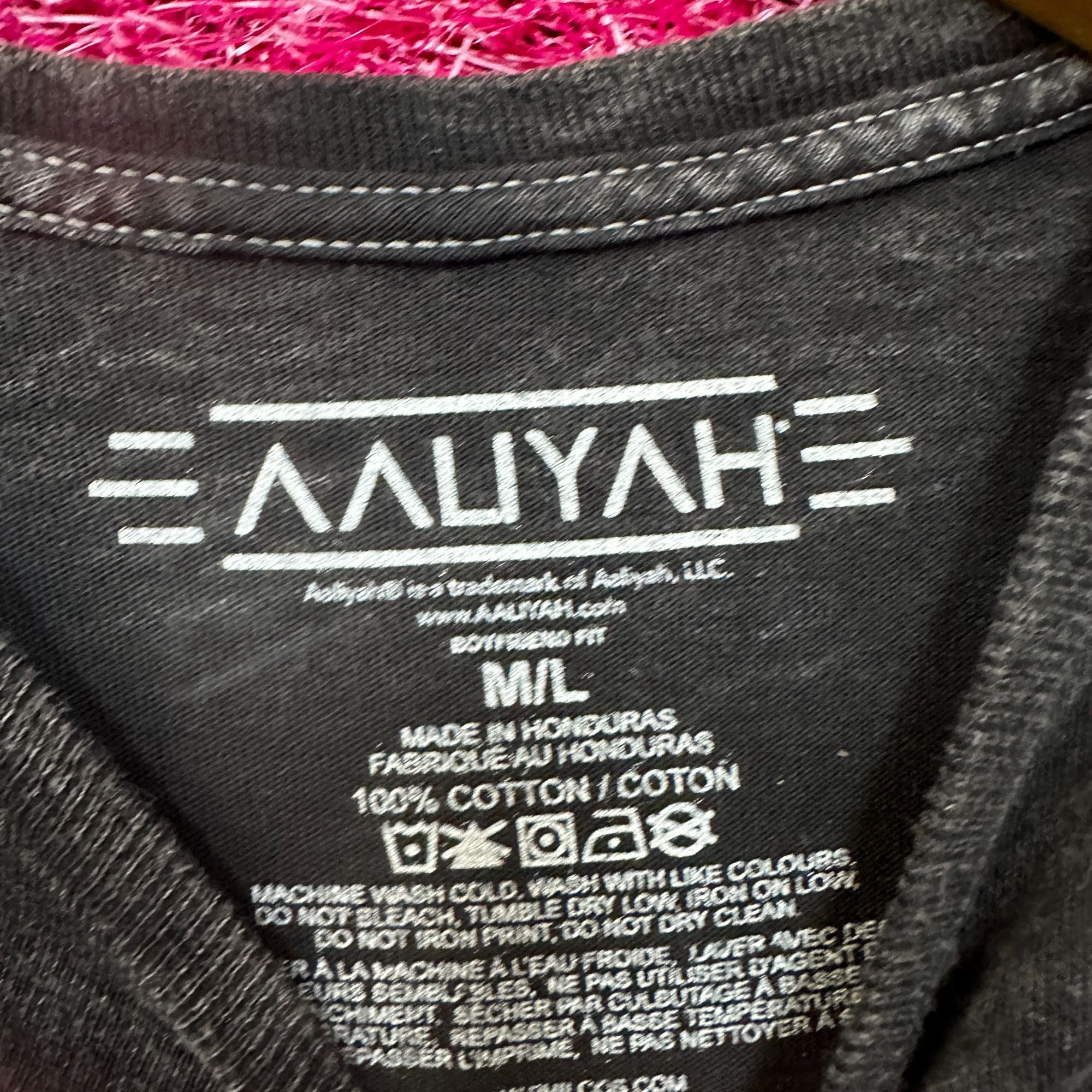Other Aaliyah Princess Of Rnb Mineral Wash Tshirt size M/L Size US L / EU 52-54 / 3 - 4 Thumbnail