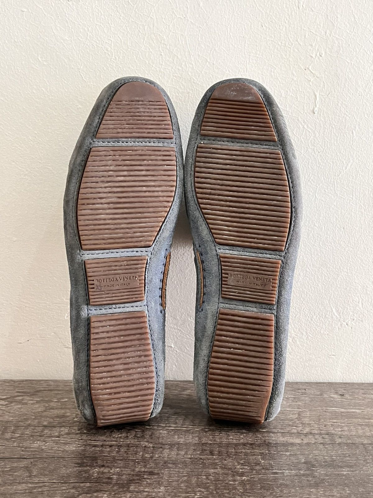 Bottega Veneta Intrecciato Driving Leather Loafers Size US 11 / EU 44 - 8 Thumbnail