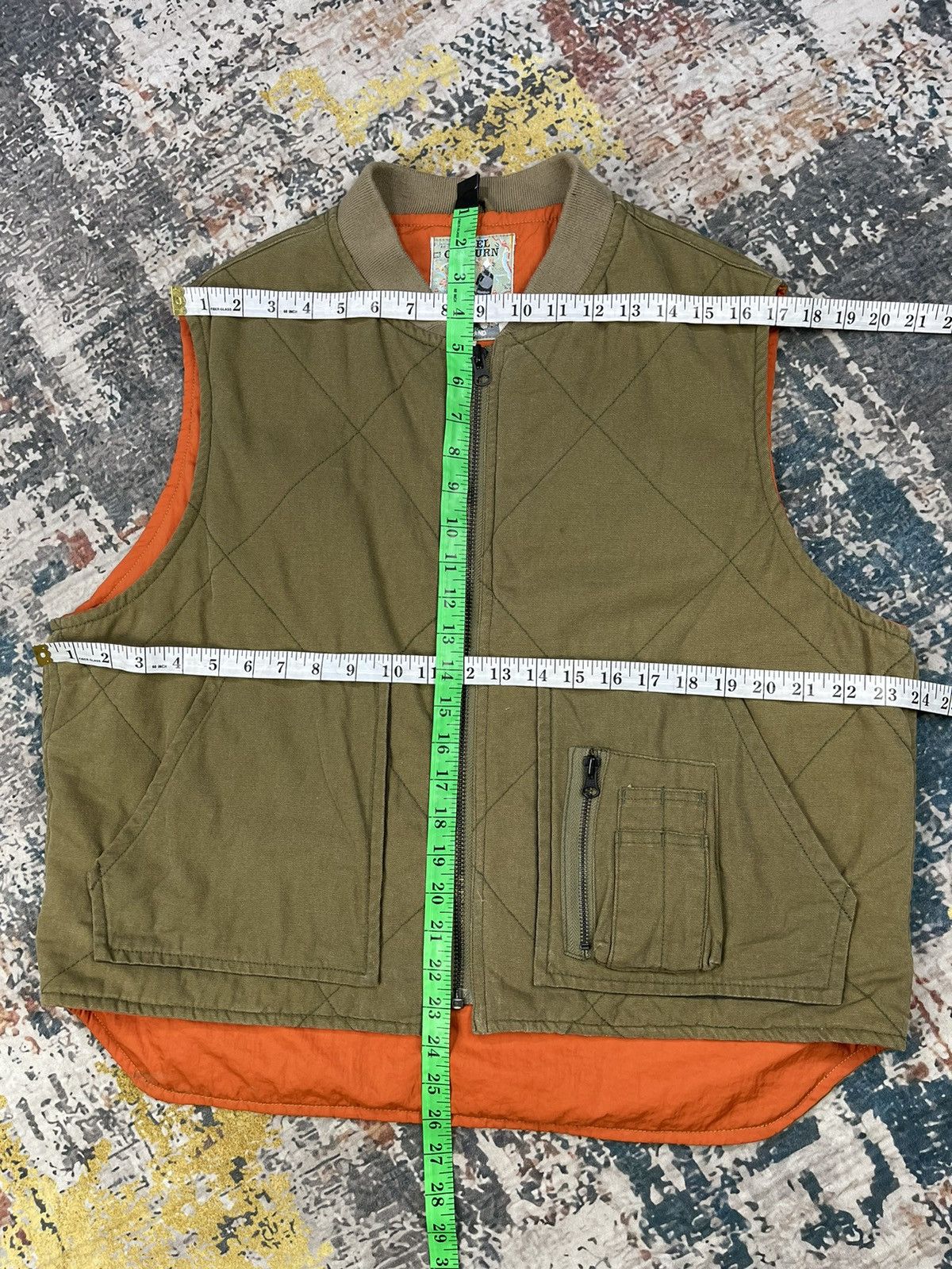 Nigel Cabourn Nigel Cabourn Quilted Tactical Military Deck Vest Size US L / EU 52-54 / 3 - 8 Thumbnail