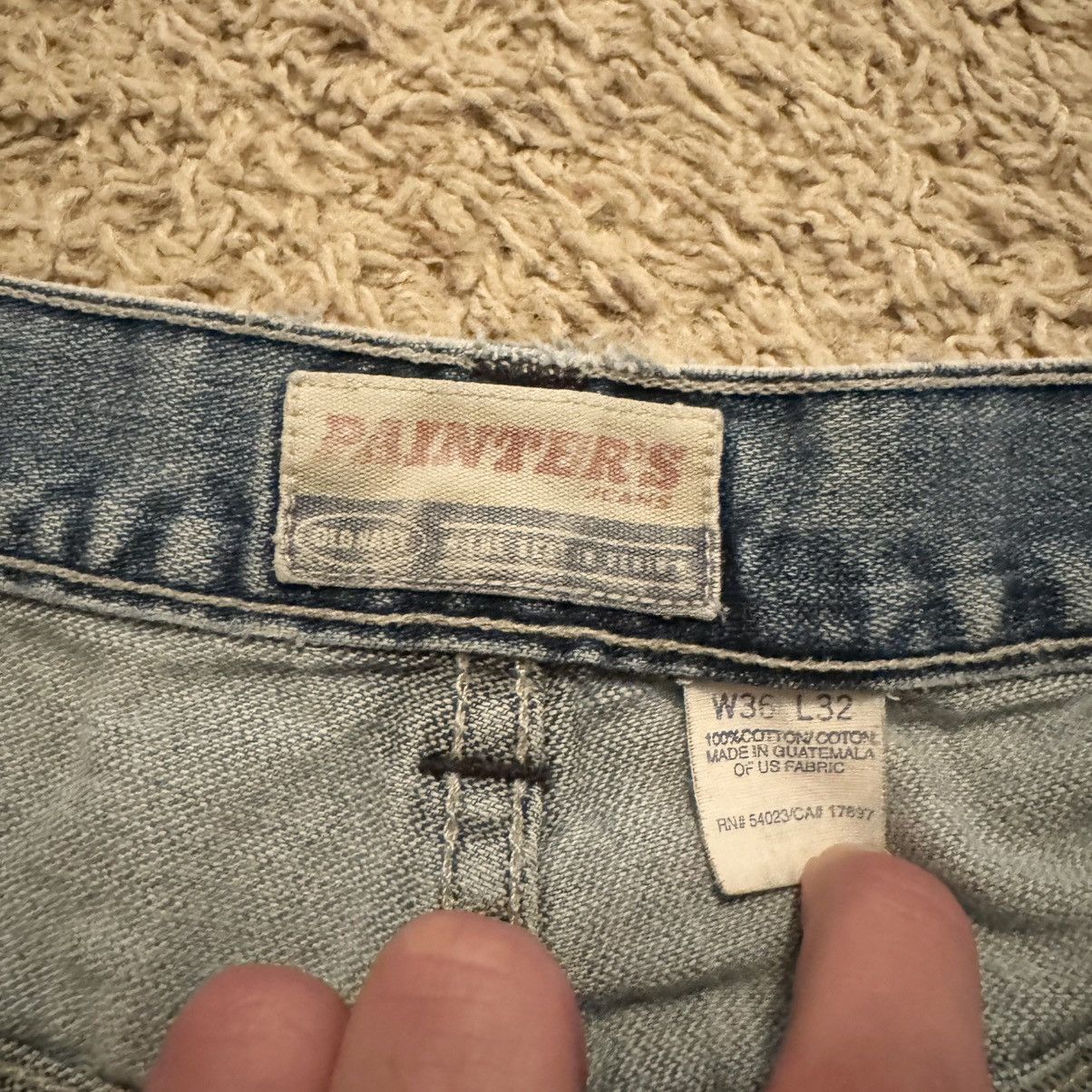 Vintage VINTAGE THRASHED AND DISTRESSED OLD NAVY CARPENTER JEANS! Size US 34 / EU 50 - 6 Thumbnail