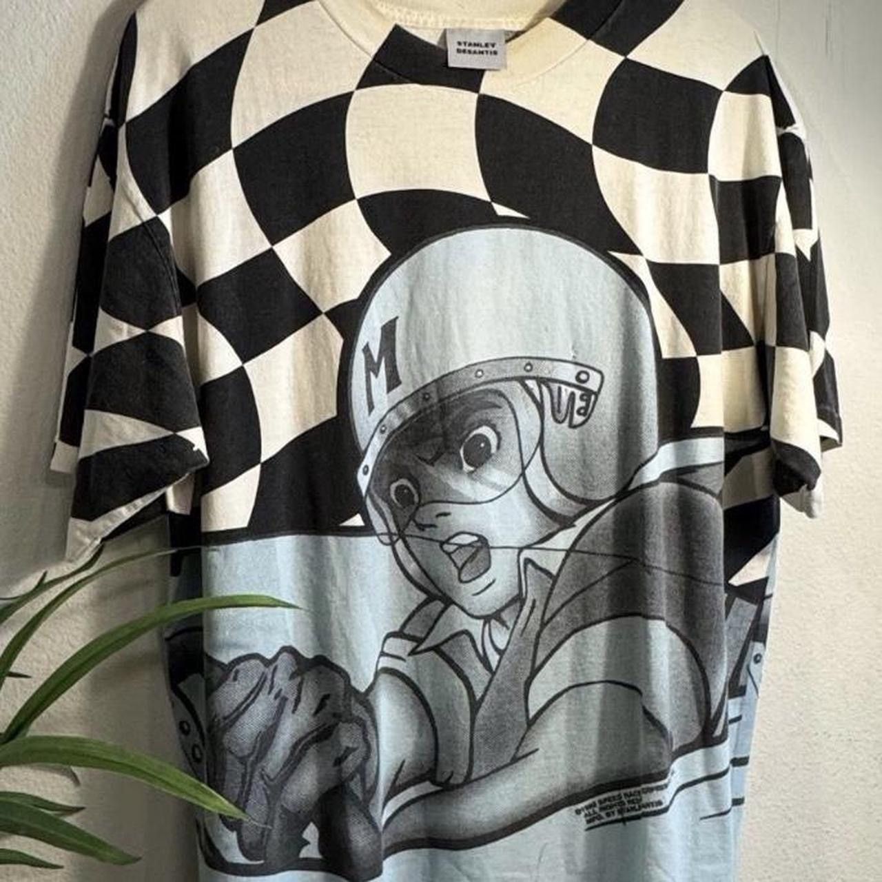 Vintage 1993 Speed Racer Stanley Desantis Anime Aop Size XL