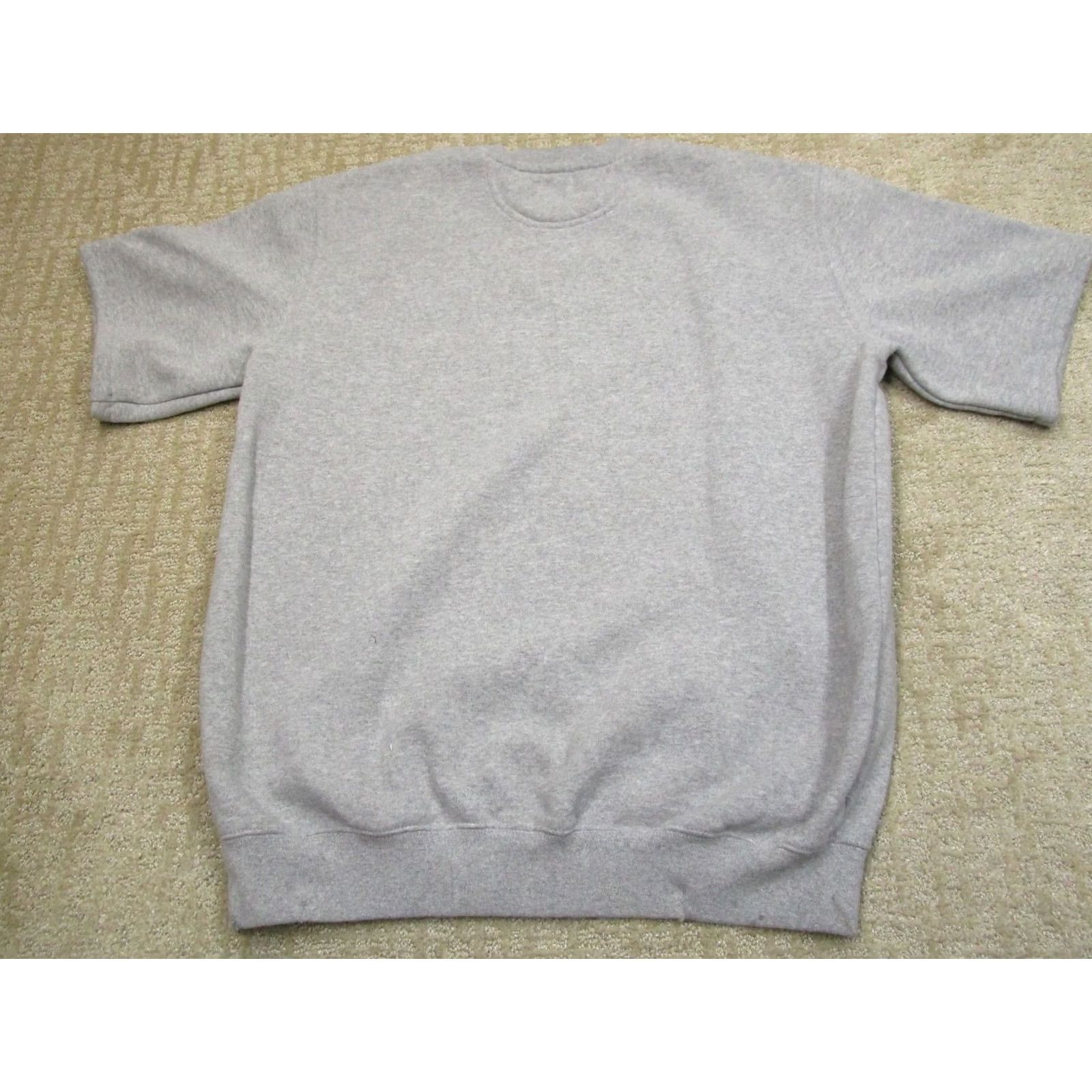 Carhartt Carhartt Sweater Men M Gray Short Sleeve Crew Neck Casual Training Gym Pullver Logo Size US M / EU 48-50 / 2 - 3 Thumbnail