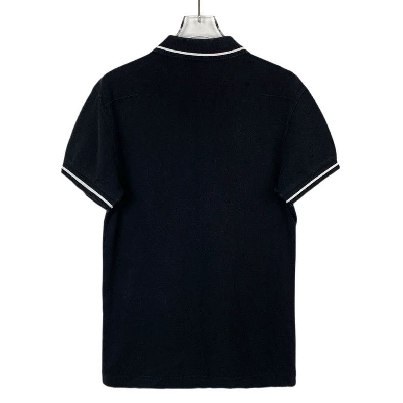 Dior Dior Black logo bee embroidery lapel cotton short-sleeved P Size US M / EU 48-50 / 2 - 2 Thumbnail