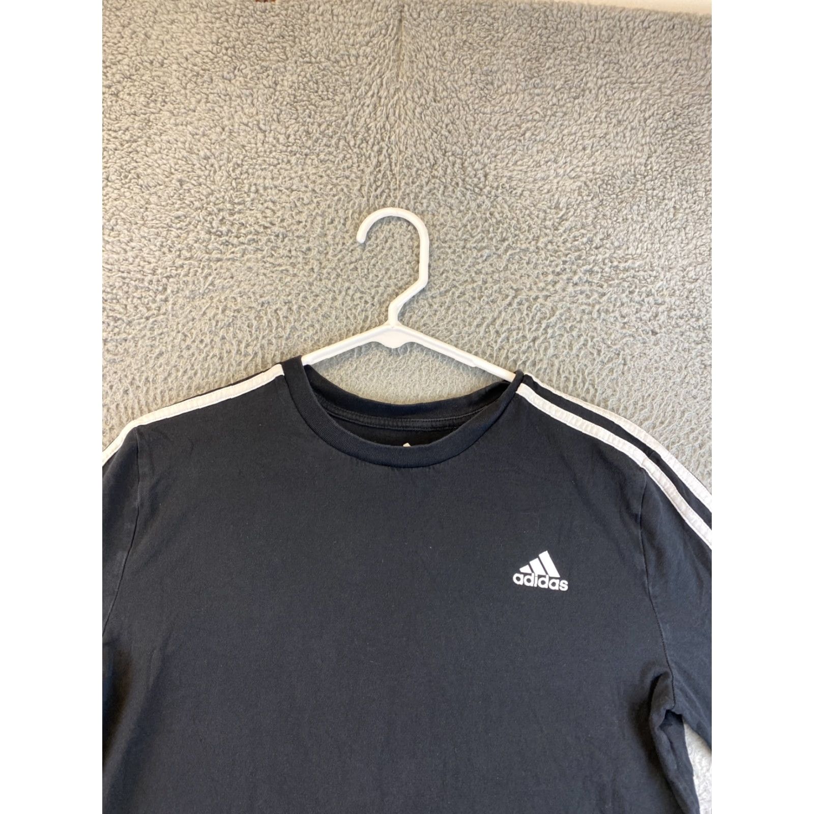 Adidas Adidas Climalite Long Sleeve Shirt Black Size L (14-16) Teen Sports T-Shirt Size US L / EU 52-54 / 3 - 4 Thumbnail
