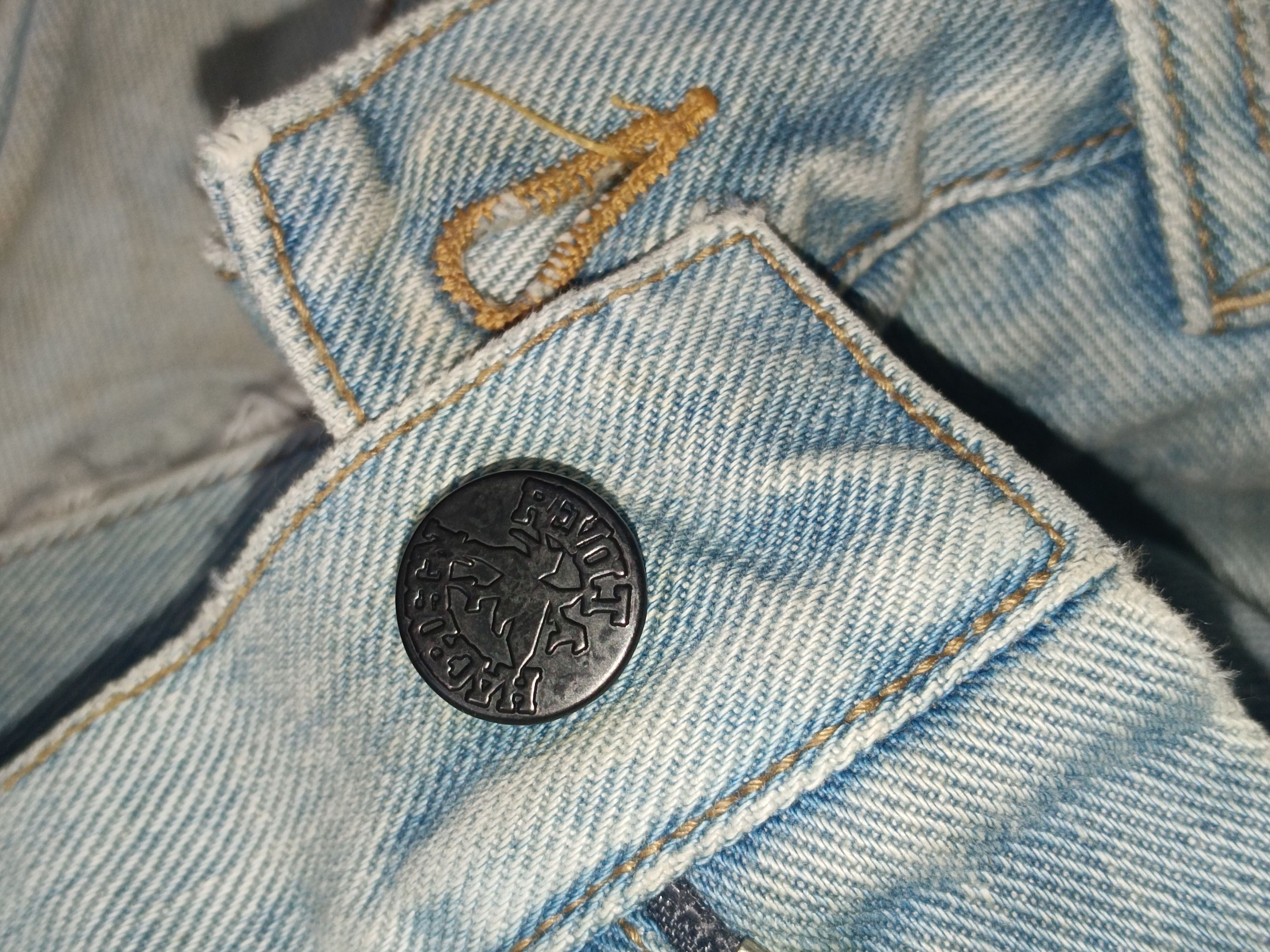 Japanese Brand Vintage Y2K Breath destroy Jeans Size US 34 / EU 50 - 14 Thumbnail