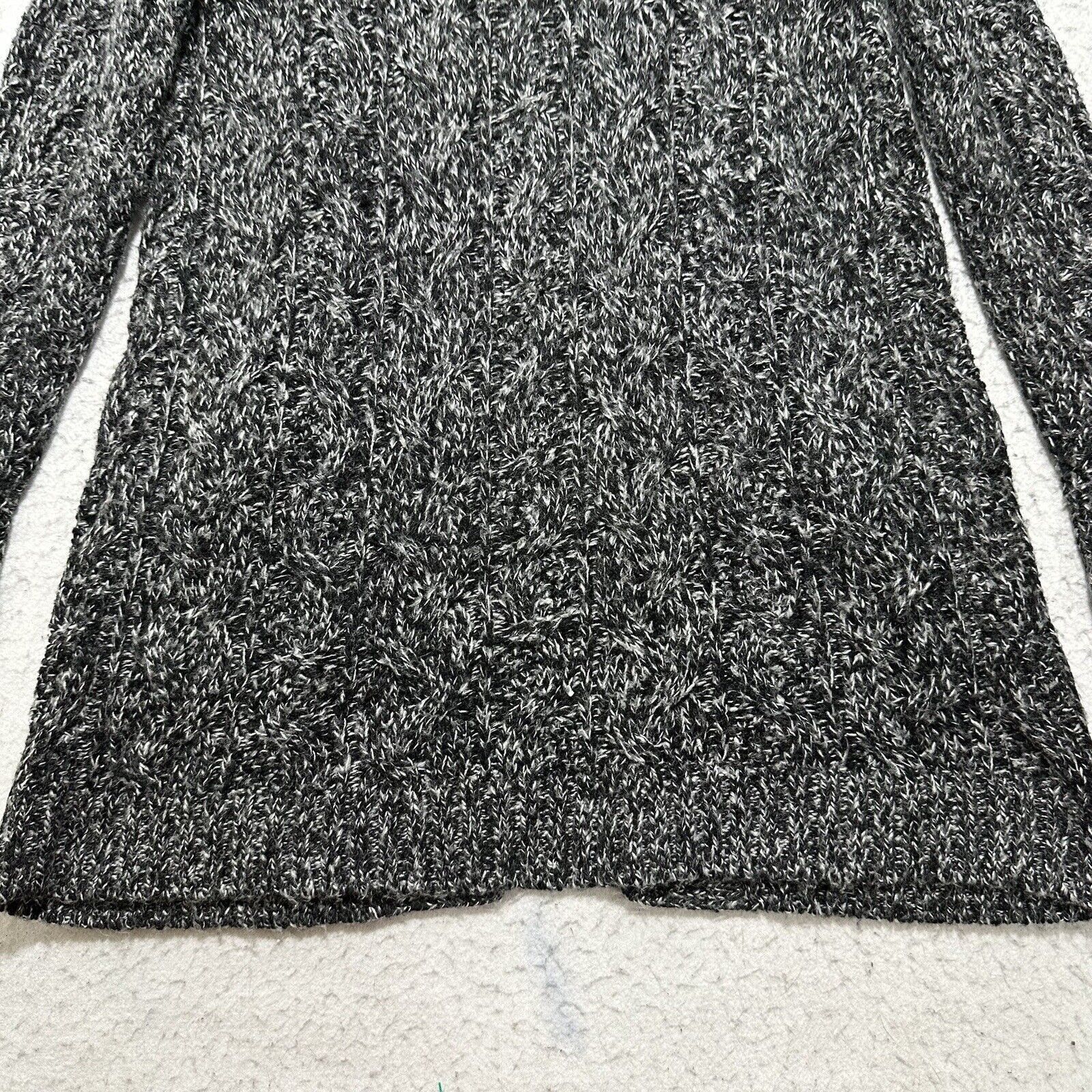 Gap Gap XS Cardigan Sweater Pockets Heavyweight Knit Black Size XS / US 0-2 / IT 36-38 - 12 Thumbnail