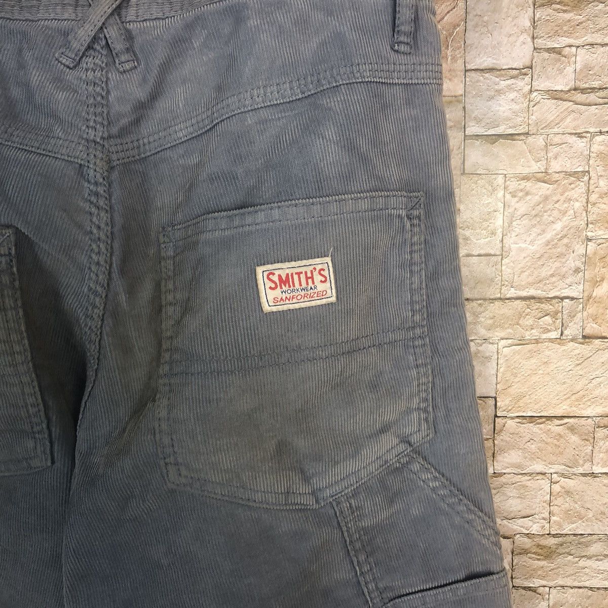 The Smiths × Vintage Smiths Blue Coduroy vintage Pants #A362 Size US 28 / EU 44 - 20 Thumbnail