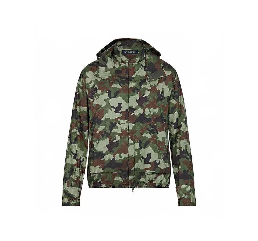 Louis Vuitton LV New Camouflage Monogram Unisex Jacket Size US M / EU 48-50 / 2 - 1 Thumbnail