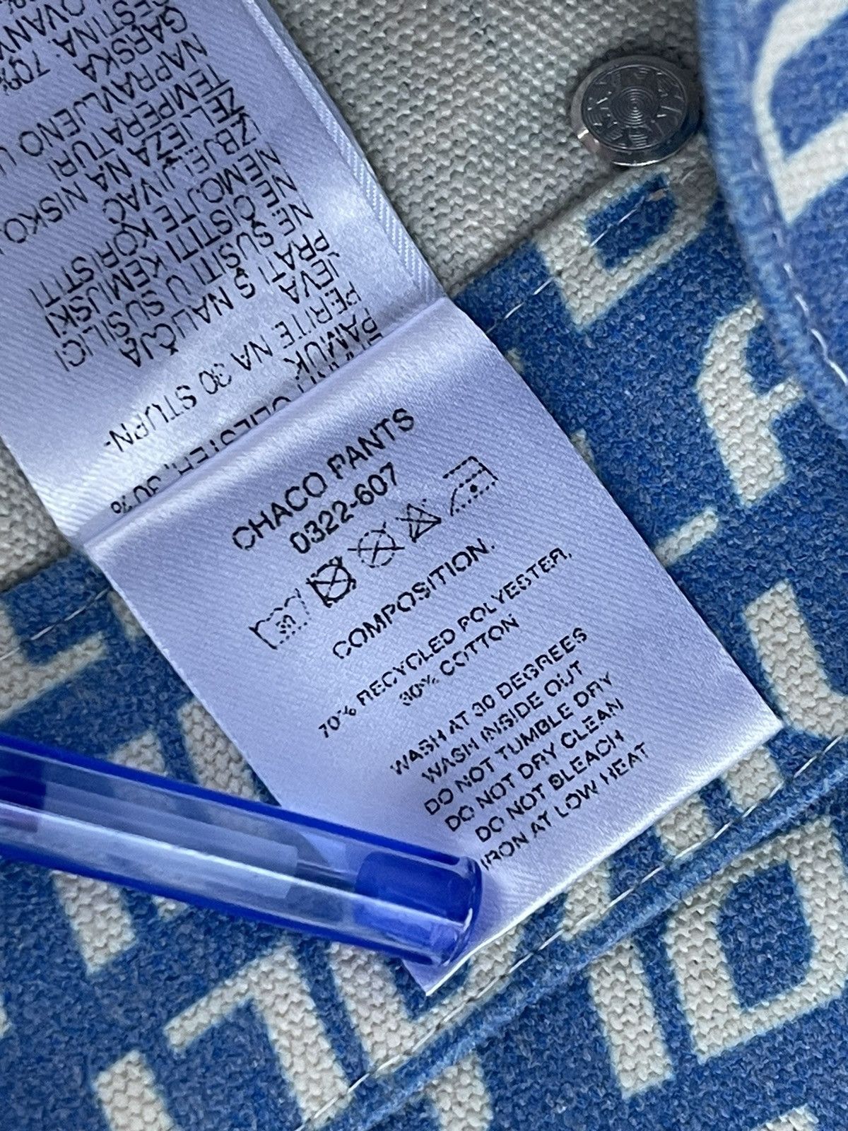 Other !DS! SS23 Nikolaj Storm Chaco Monogram Denim Pants Size US 30 / EU 46 - 17 Thumbnail