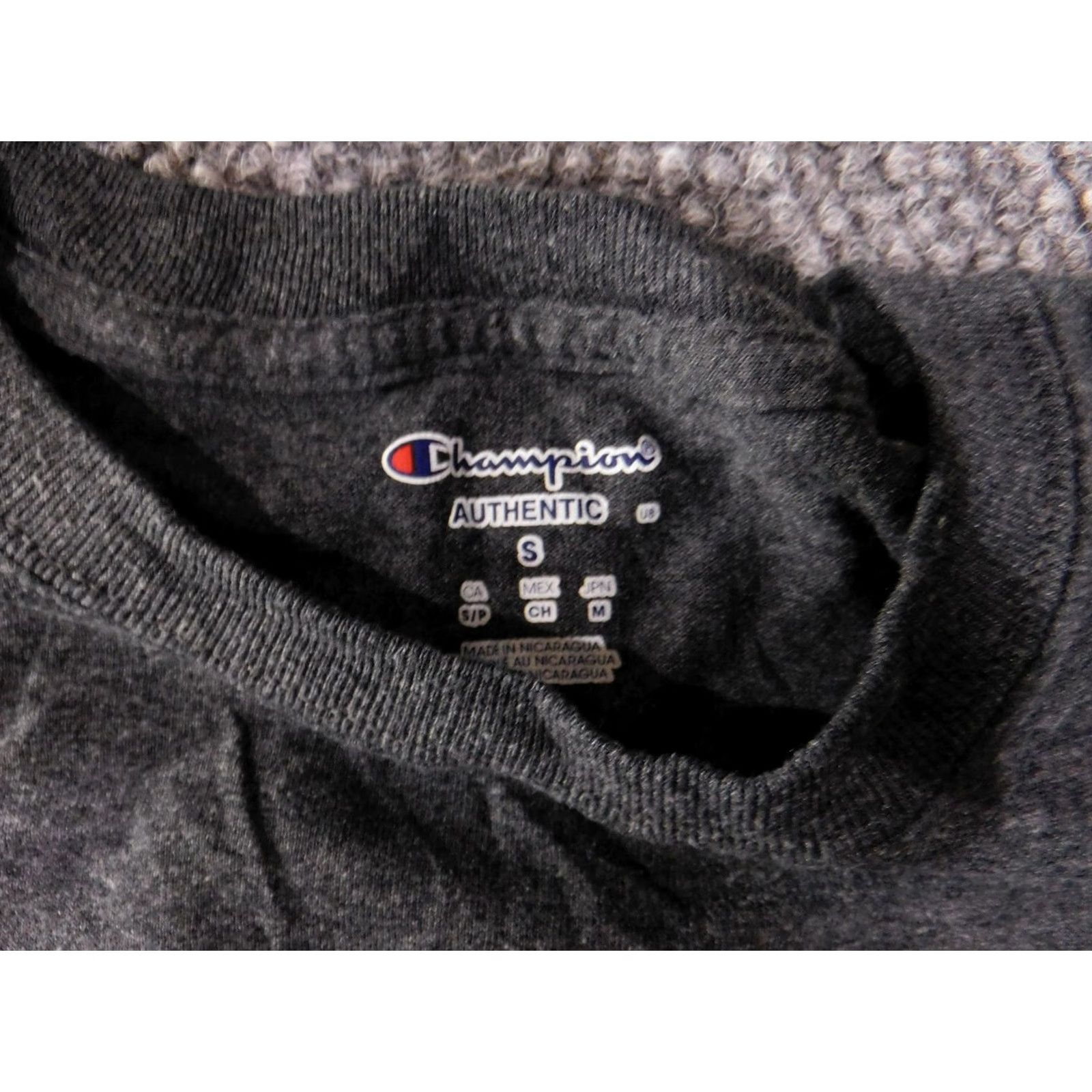 Champion Champion Shirt Mens Small Charcoal Fear The Okra Graphic Boxing Tee T-Shirt Size US S / EU 44-46 / 1 - 5 Thumbnail