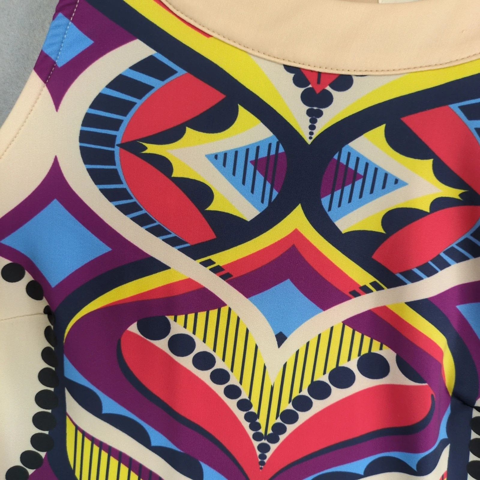 Anthropologie Anthropologie Aryeh Bodycon Halter Dress Size M Retro Mod Size M / US 6-8 / IT 42-44 - 7 Thumbnail