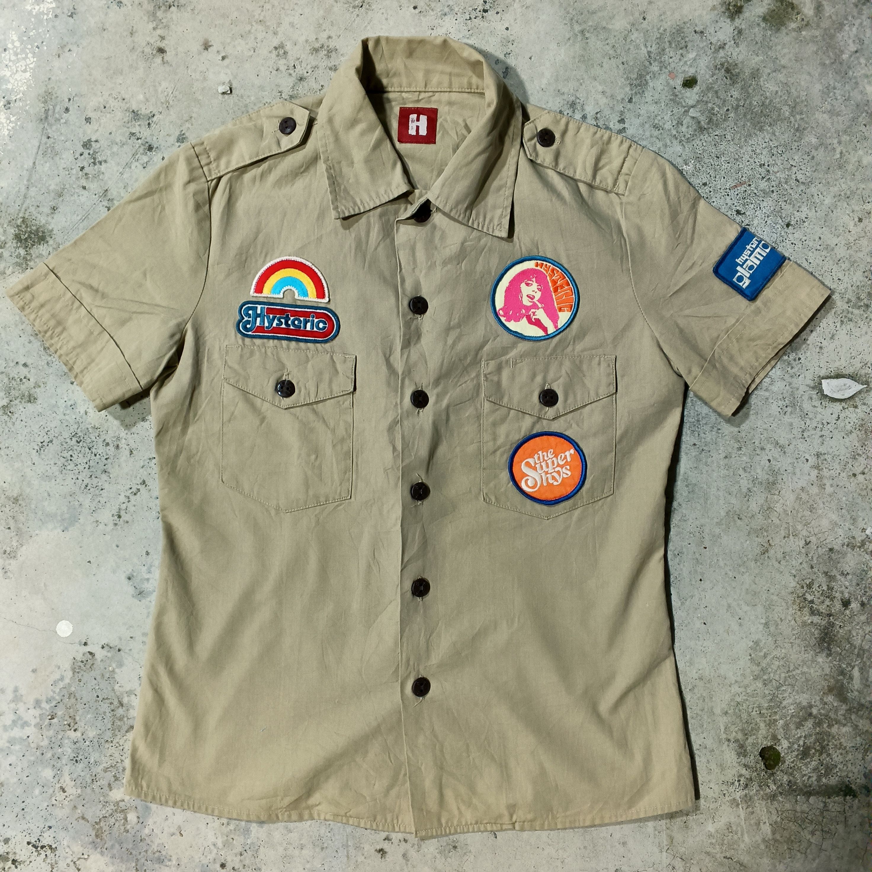Hysteric Glamour Vintage Hysteric Glamour Scout Workshirt Hysteric Glamour Size US S / EU 44-46 / 1 - 1 Thumbnail