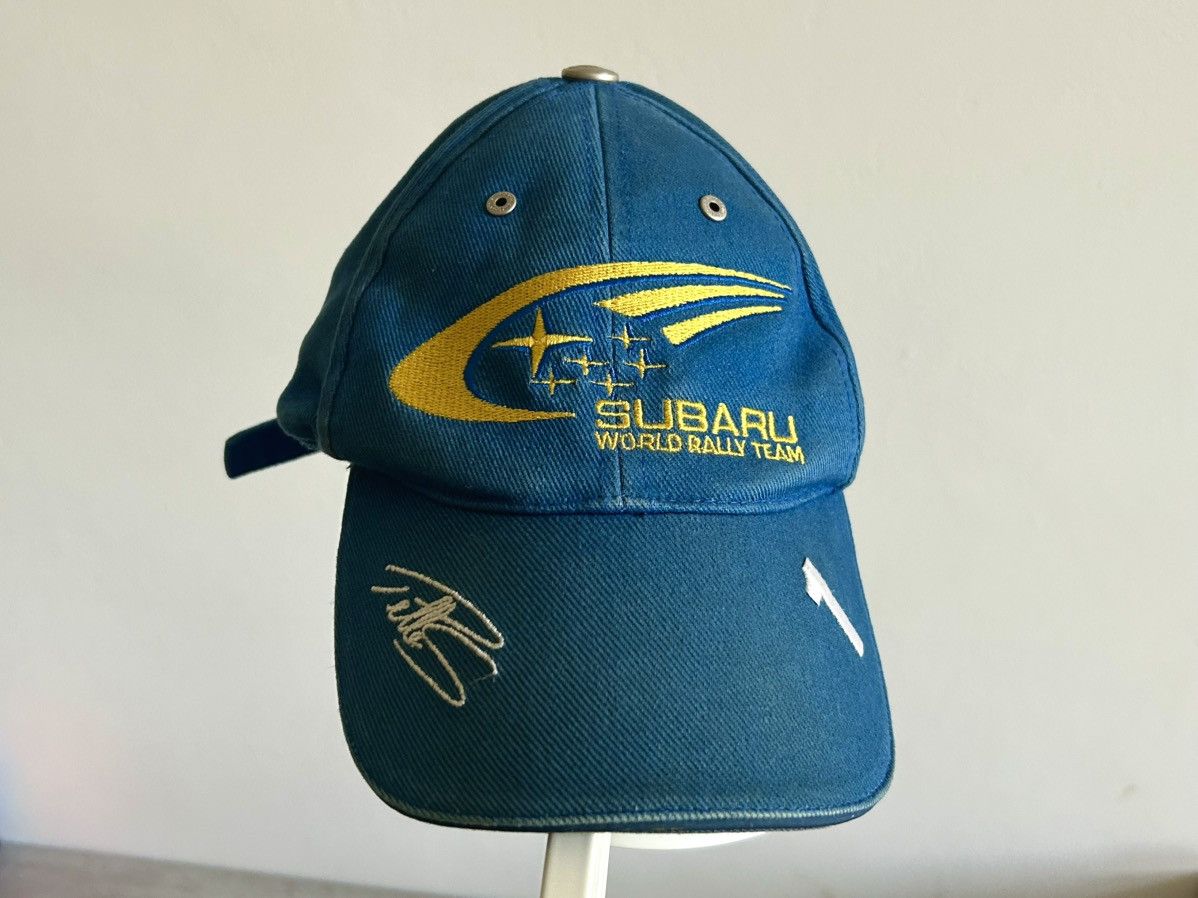 Vintage Vintage Subaru World Rally Team Racing Cap Size ONE SIZE - 2 Thumbnail