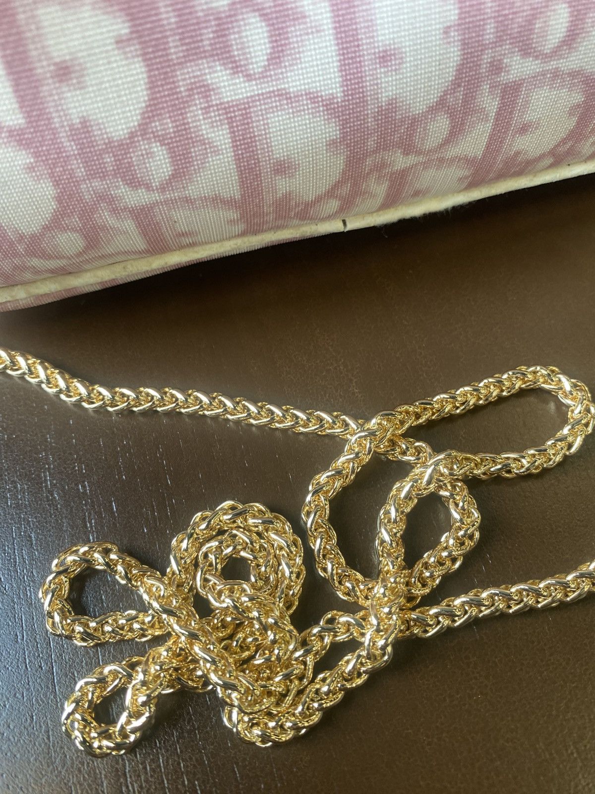 Christian Dior Monsieur × Dior Authentic Christian Dior Oblique Toiletries Custom Chain Size ONE SIZE - 6 Thumbnail