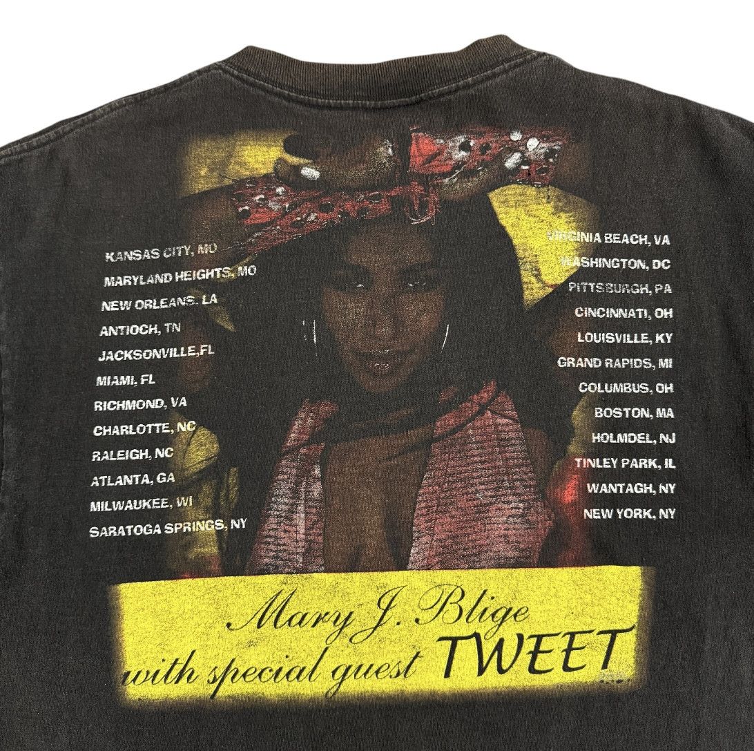 Rap Tees Vintage 2001 Mary J Blige T-shirt Size US L / EU 52-54 / 3 - 4 Thumbnail