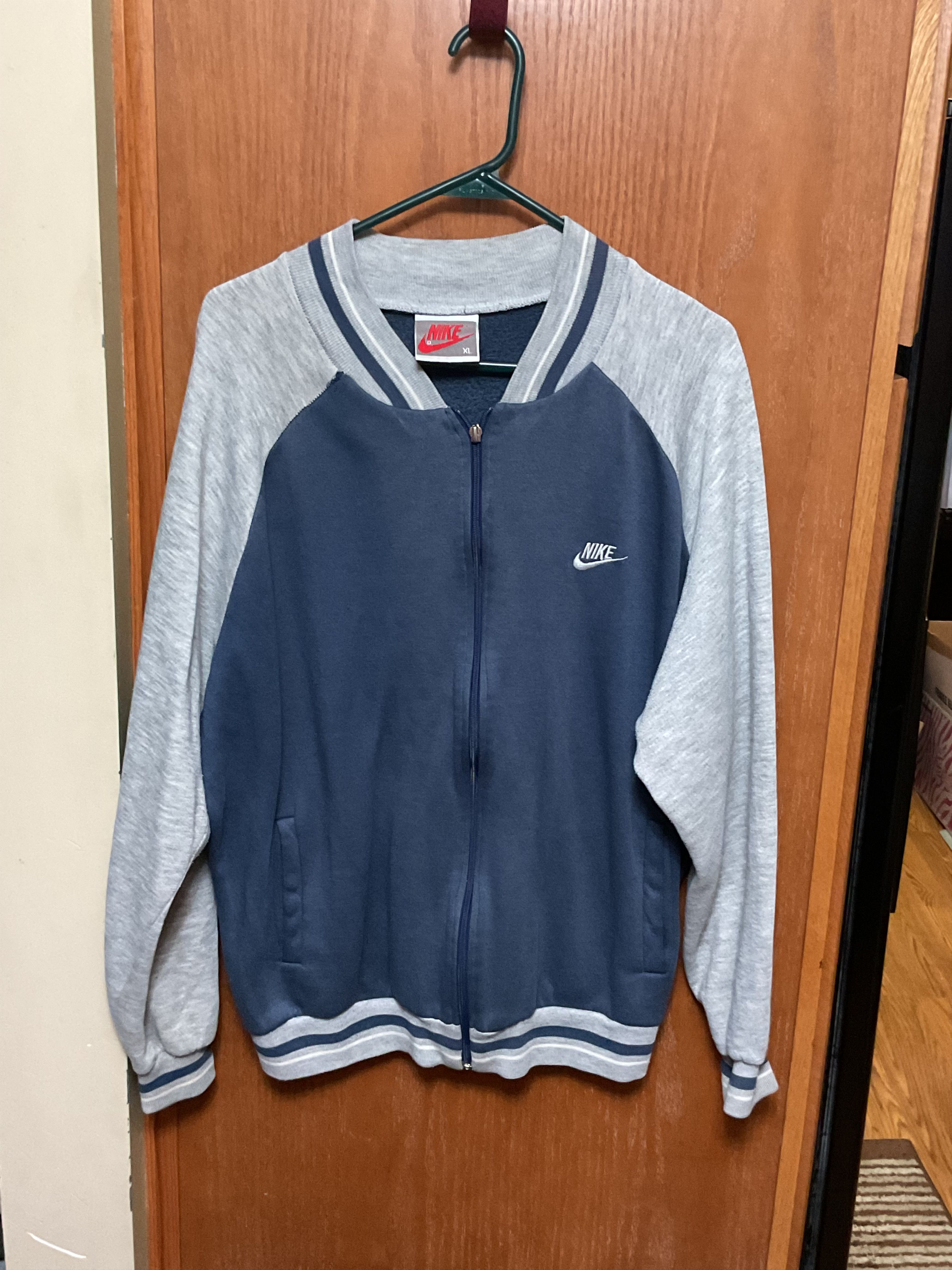 Nike × Vintage Vintage 80’s Nike Jacket sz XL Size US XL / EU 56 / 4 - 1 Thumbnail