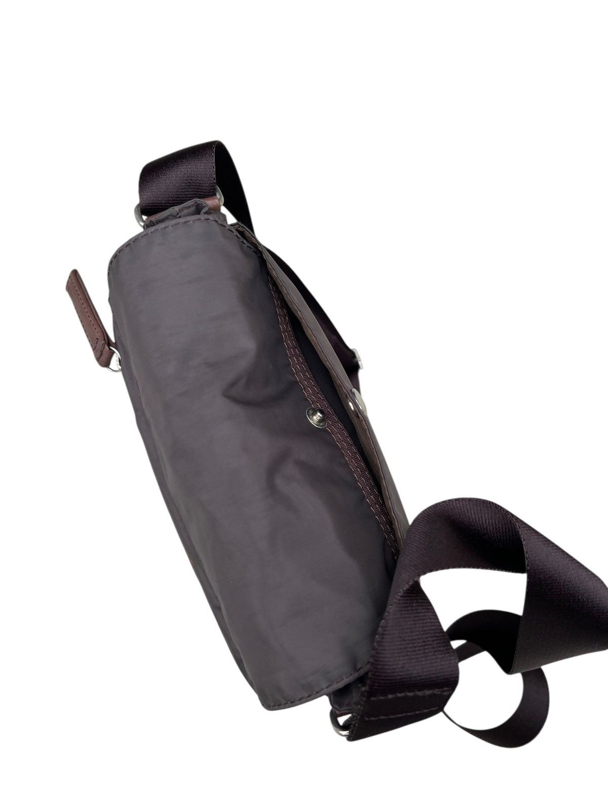 Yohji Yamamoto Vintage 2000 Yohji Yamamoto Y’saccs Hybrid Leather Sling Bag Size ONE SIZE - 13 Thumbnail