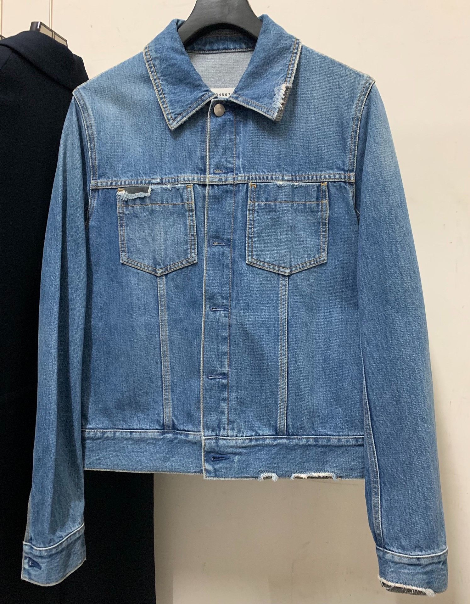 Maison Margiela Maison Margiela SS17 short version destroys denim jacket 25 Size US M / EU 48-50 / 2 - 1 Thumbnail