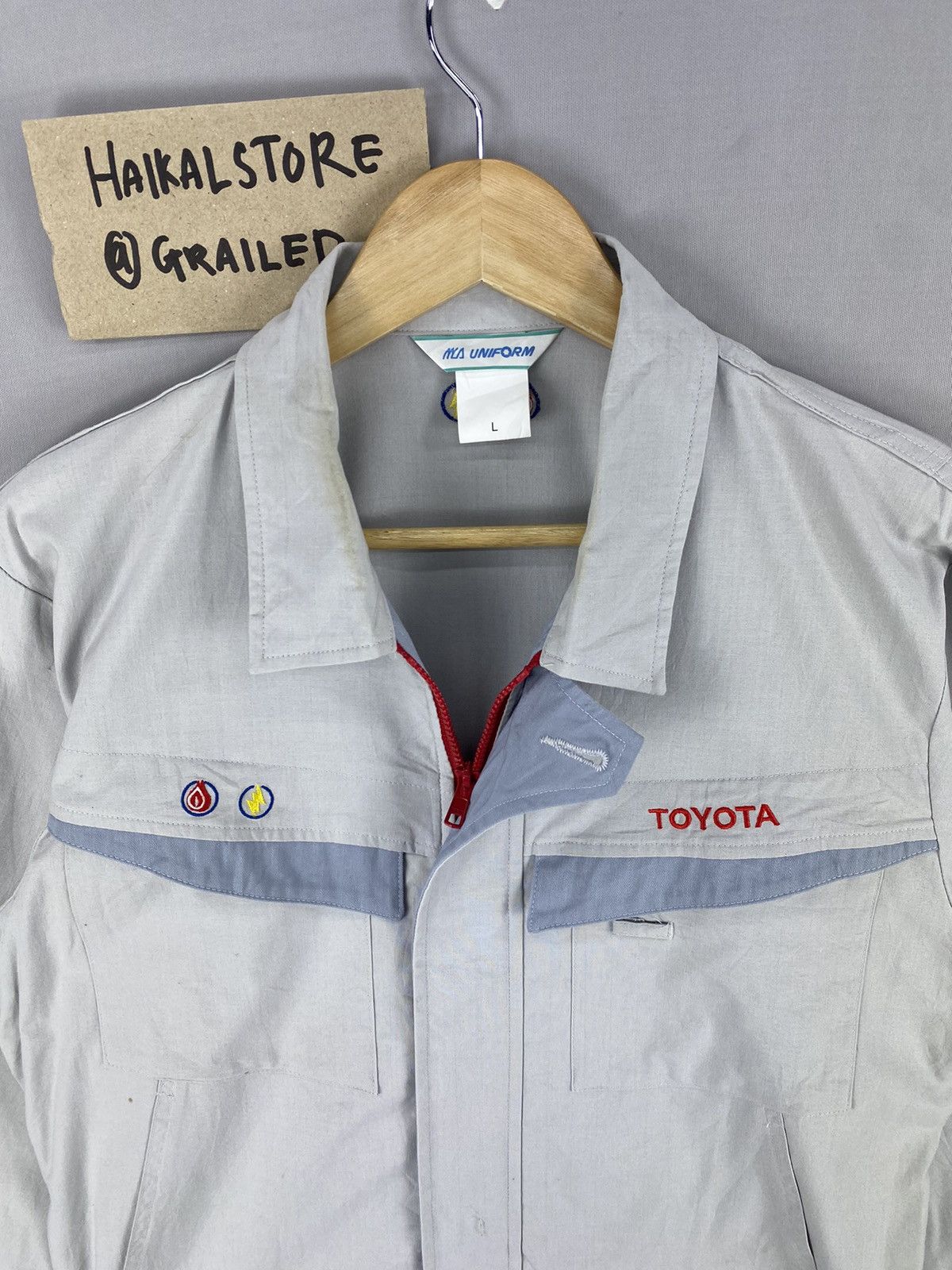 Vintage Vintage 00’s Toyota Work Jacket Manufactory Size US S / EU 44-46 / 1 - 7 Thumbnail