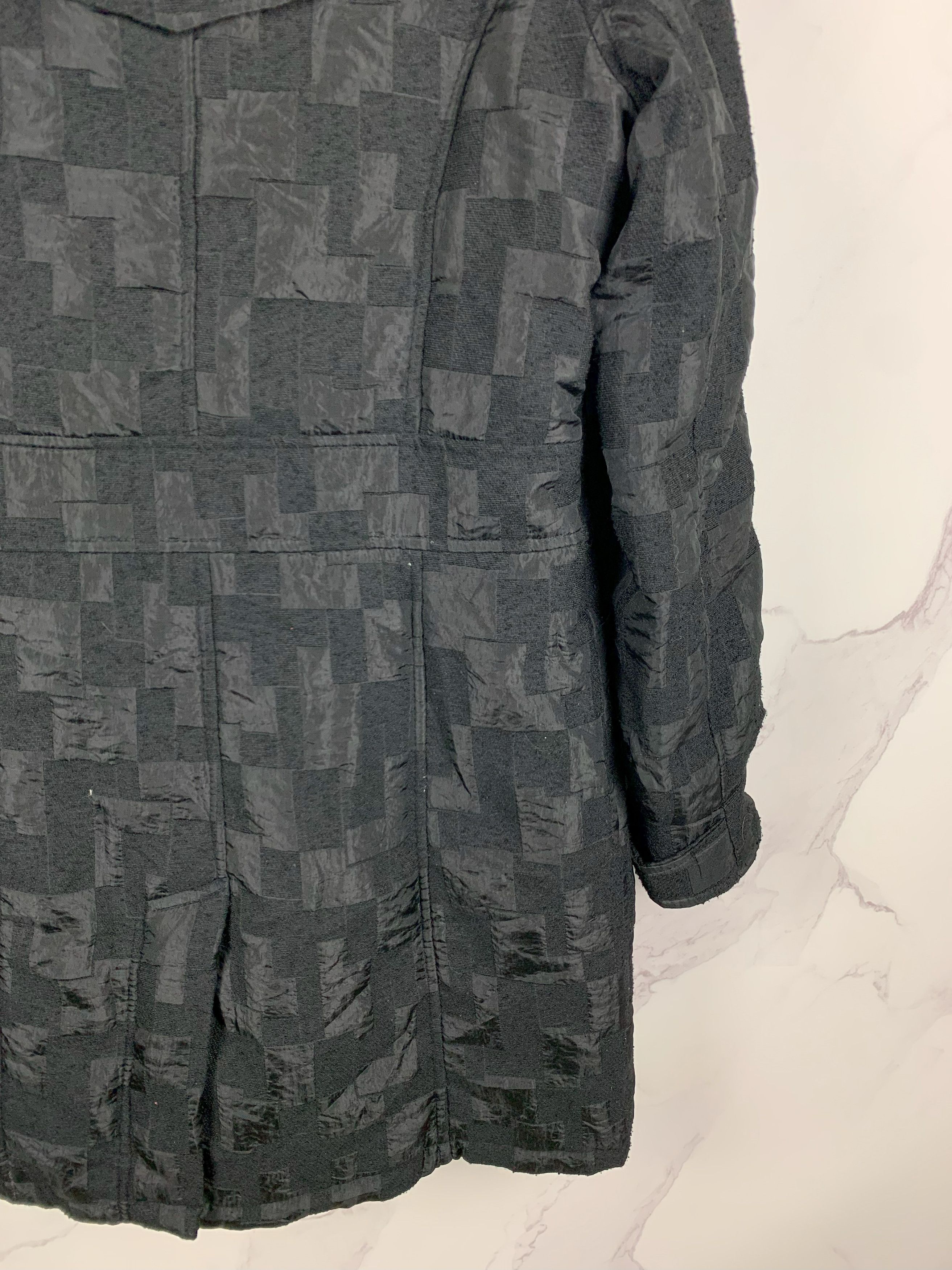 Desigual Desigual Black Zip Coat Jacket Size 40 Size M / US 6-8 / IT 42-44 - 10 Thumbnail