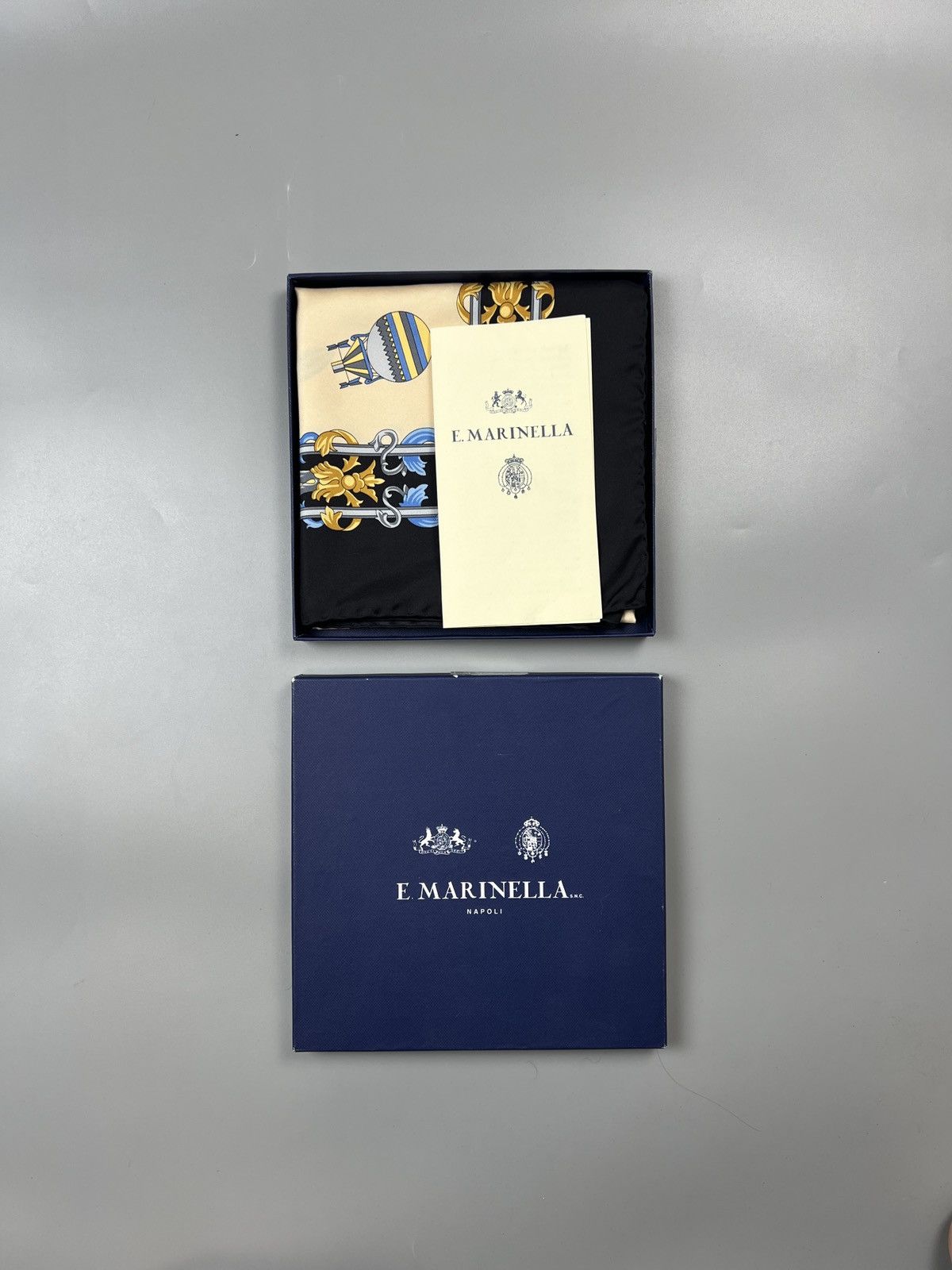 E. Marinella E. Marinella Napoli Balloons Silk Scarf (Y0598) Size ONE SIZE - 1 Thumbnail