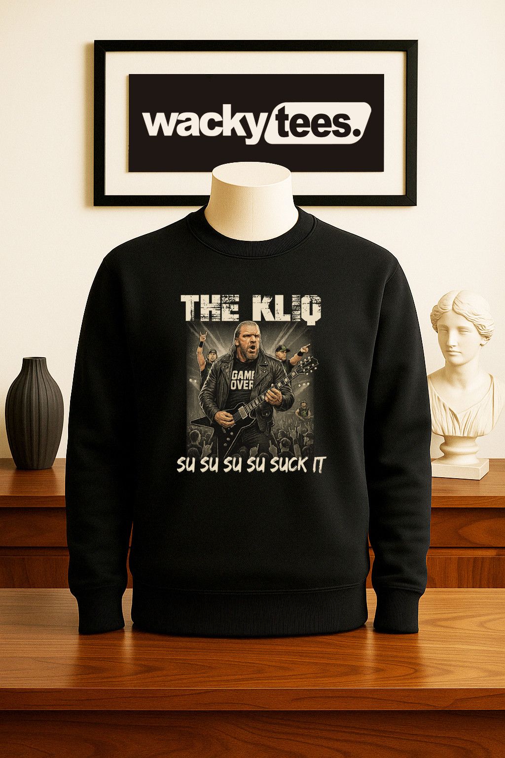Other The Kliq Concert Wrestling Parody Suck It Graphic Shirt Size US S / EU 44-46 / 1 - 3 Thumbnail