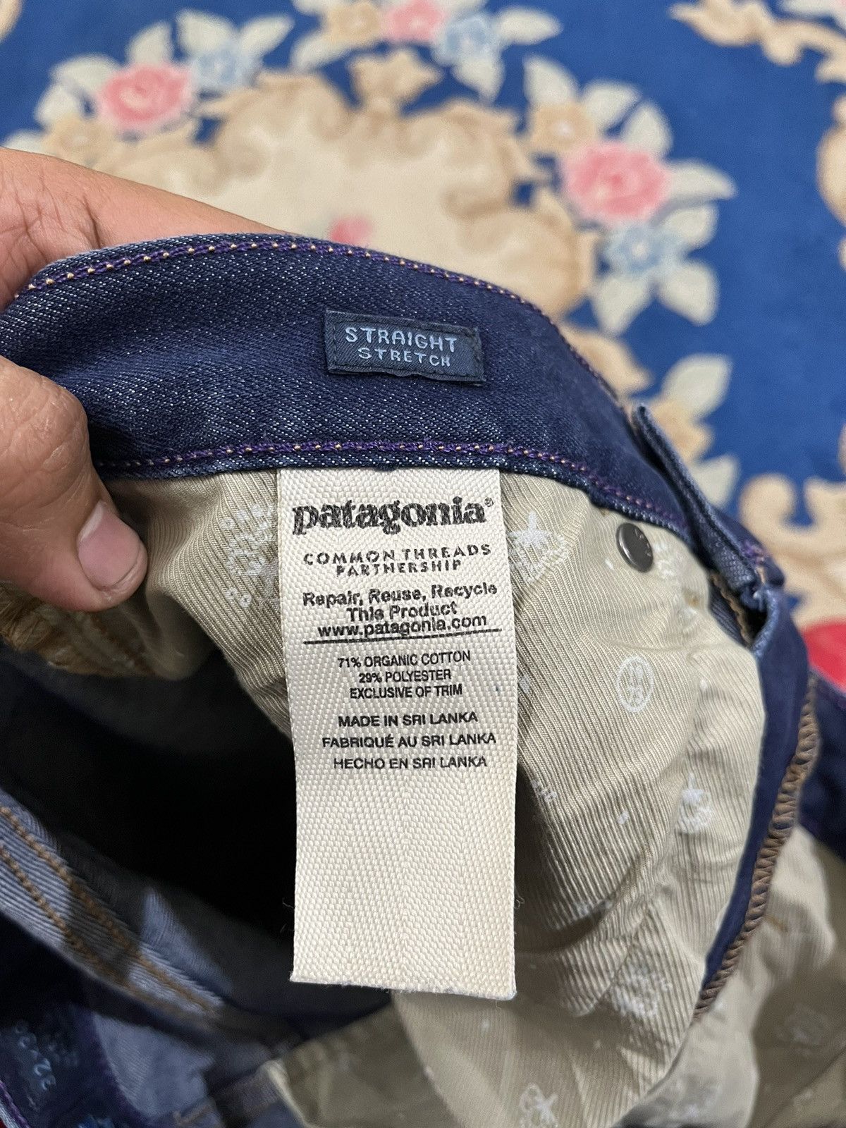 Patagonia Vintage Patagonia Distressed Denim Size US 32 / EU 48 - 9 Thumbnail