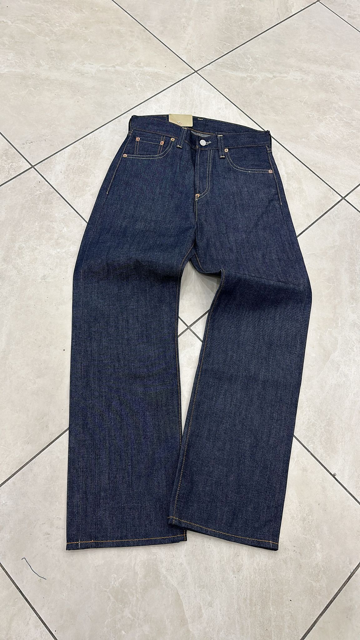 Levi's Vintage Clothing LVC Levi's Vintage Clothing 1937 501XX BigE Selvedge Jeans Size US 30 / EU 46 - 3 Thumbnail