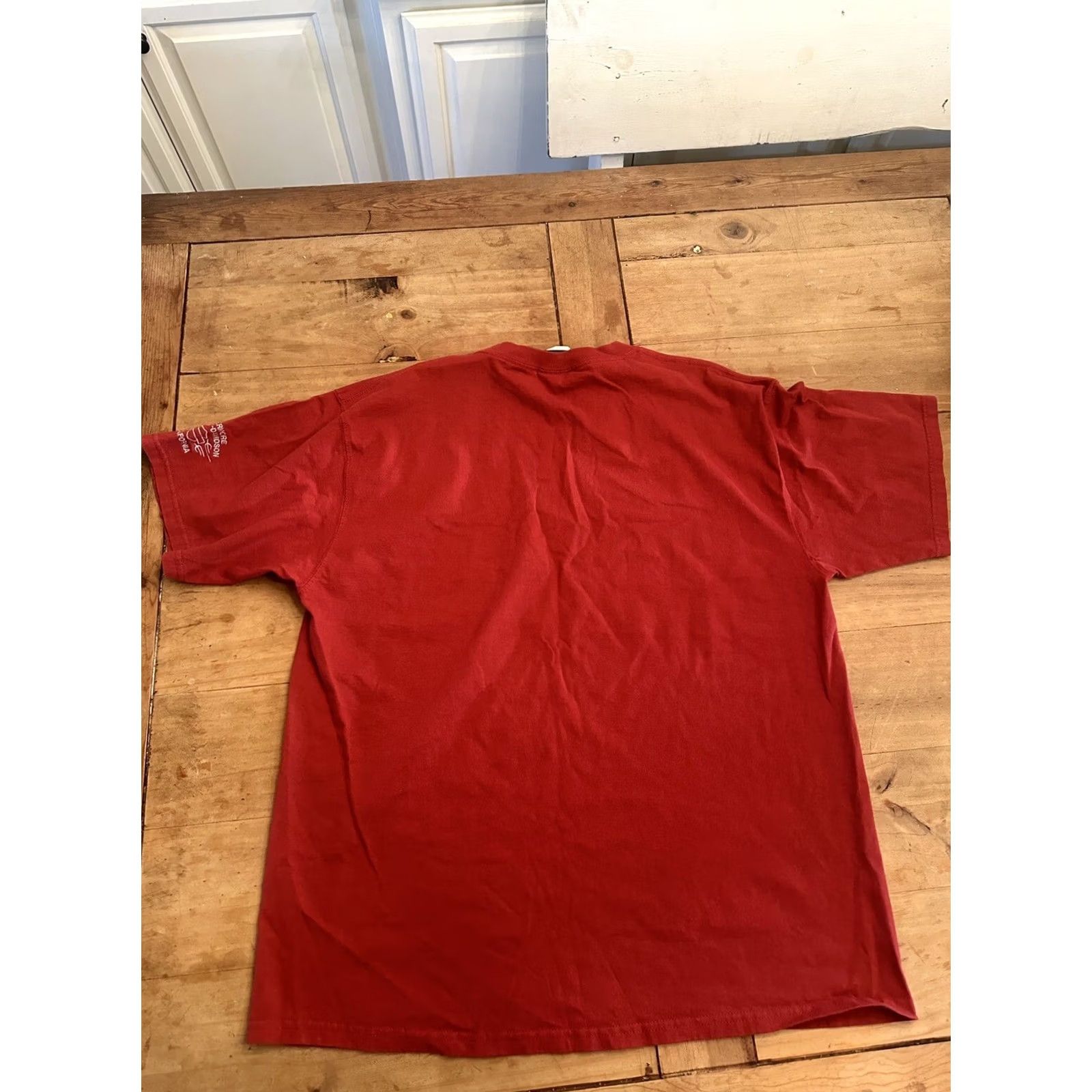 Harley Davidson VINTAGE Harley-Davidson T-Shirt XL Embroidered Red California Livermore Men Shirt Size US XL / EU 56 / 4 - 5 Thumbnail