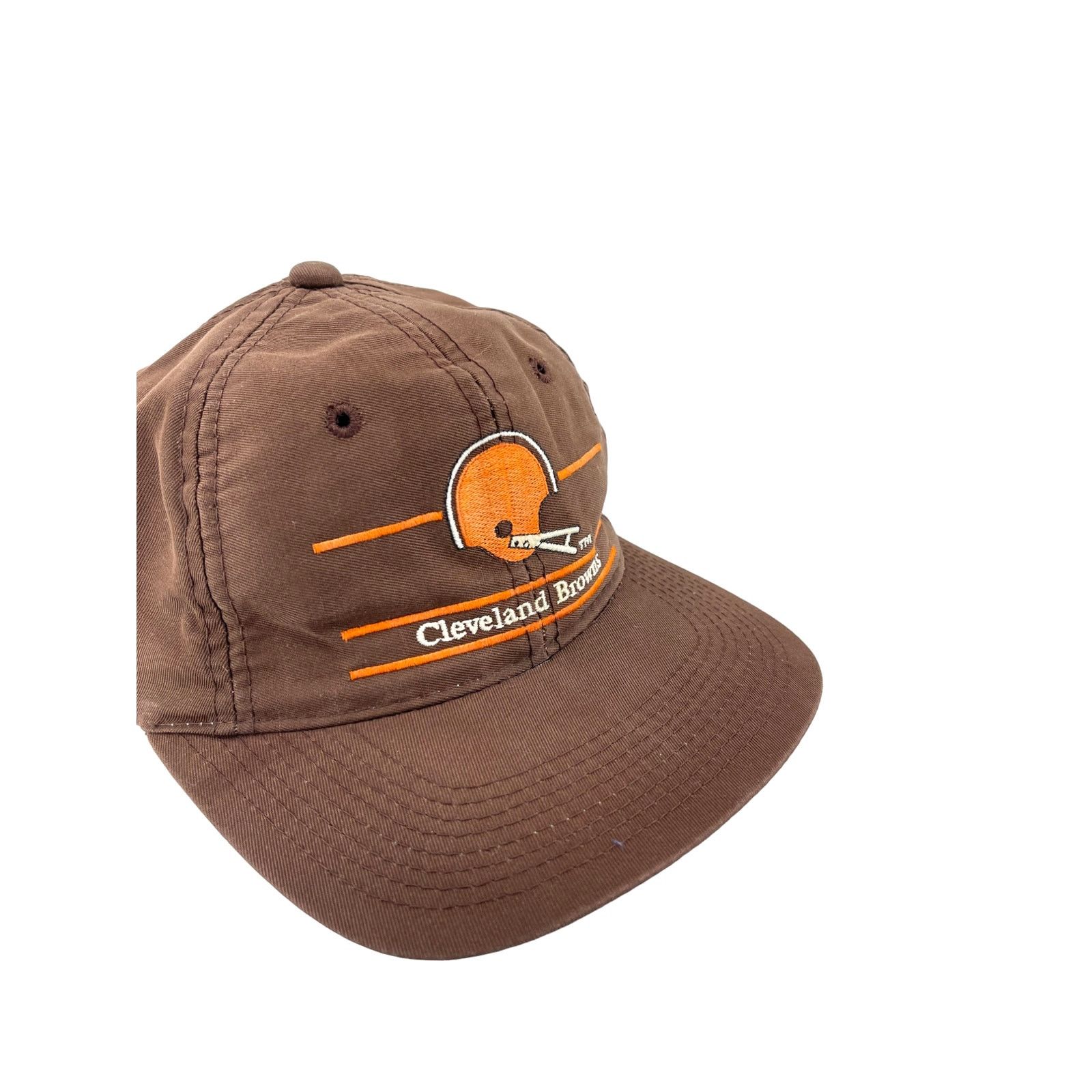 NFL × Vintage Vintage 1990's Cleveland Browns NFL Team Logo Snapback Hat Size ONE SIZE - 5 Thumbnail