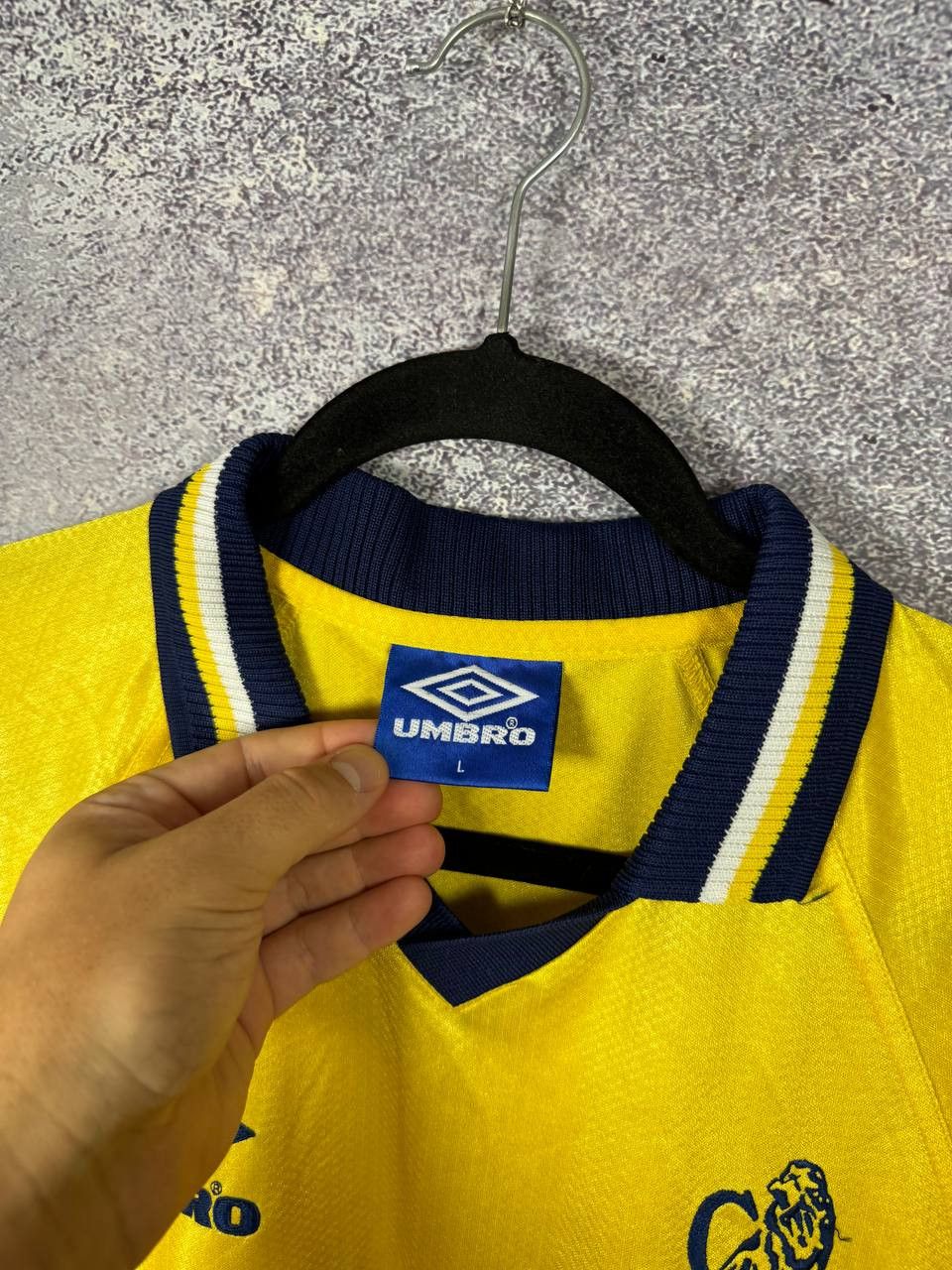 Umbro 90's Vintage Chelsea 1998/99 Third Umbro Soccer Jersey Large Size US L / EU 52-54 / 3 - 9 Thumbnail