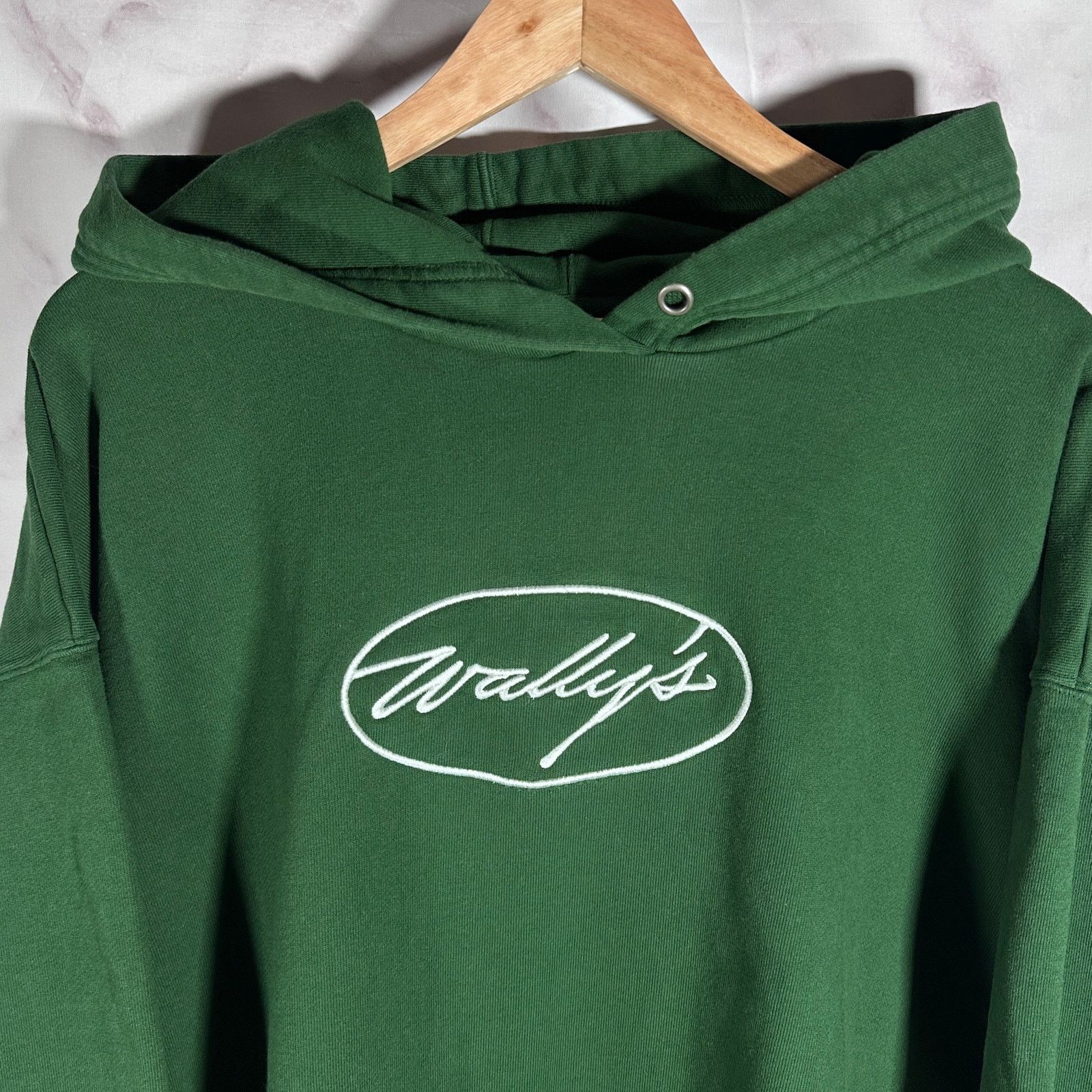 Other Wallys LA Green Logo Hoodie Size US XL / EU 56 / 4 - 2 Thumbnail