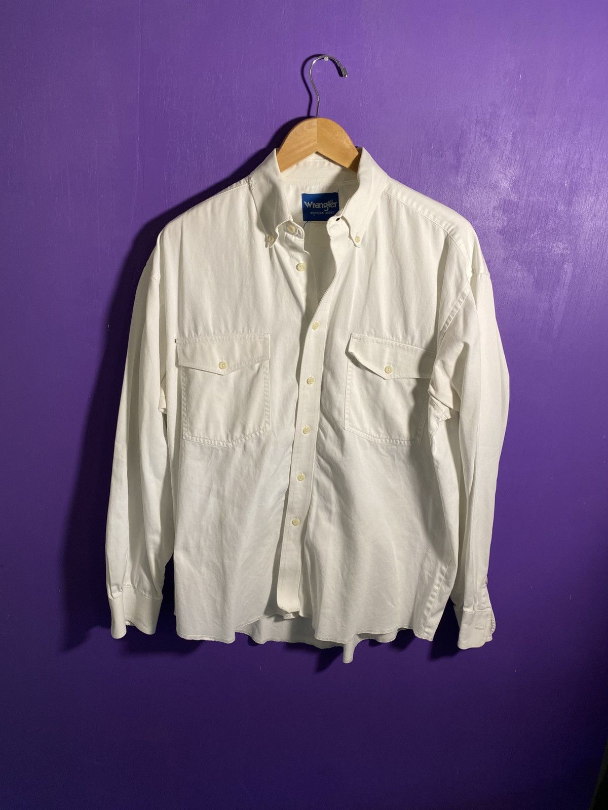 Wrangler Vintage 80s/90s Wrangler western button up Size US XL / EU 56 / 4 - 1 Thumbnail