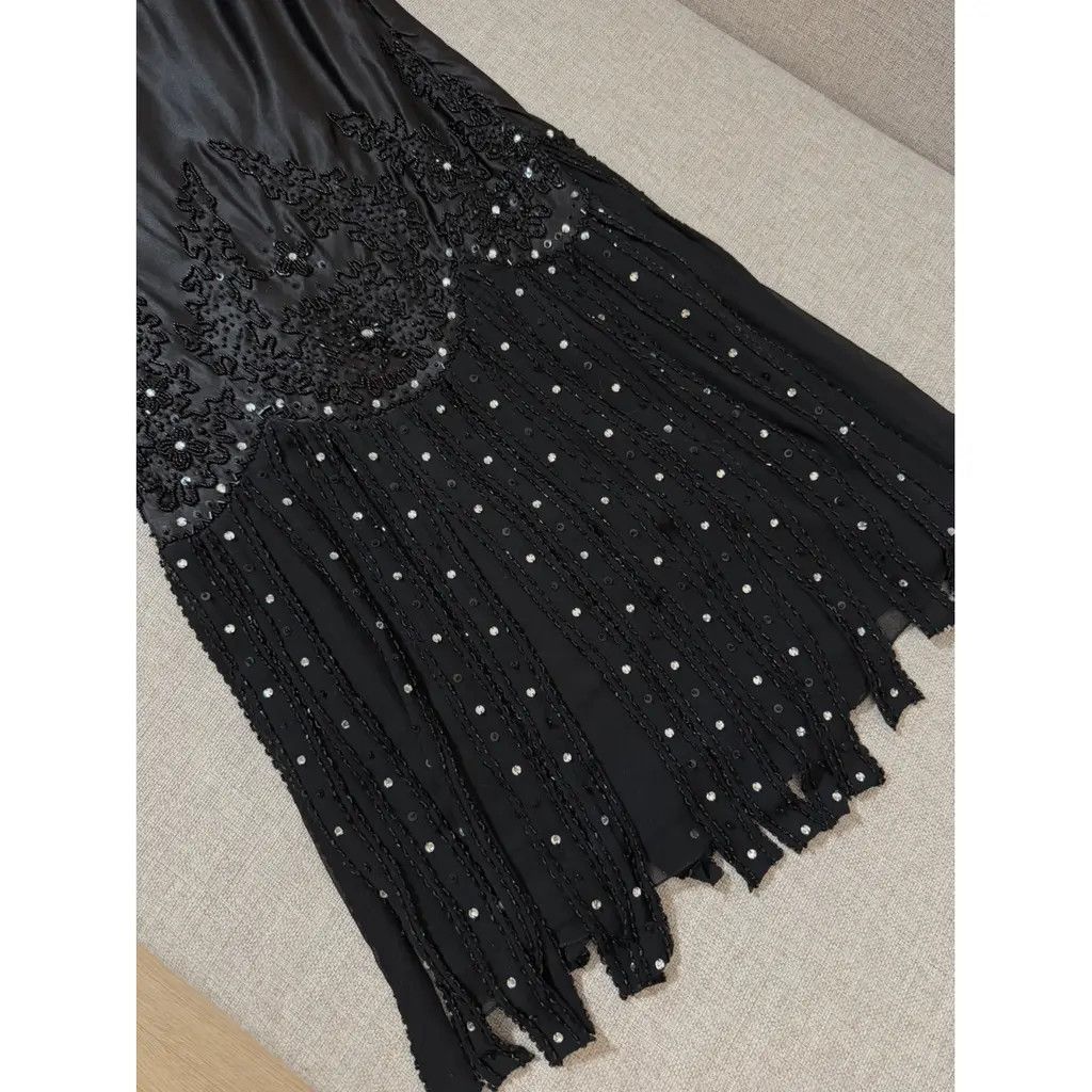 Versace Jeans Couture Versace Jeans Couture Black Silk Cocktail Dress Size 40 IT Size S / US 4 / IT 40 - 5 Thumbnail