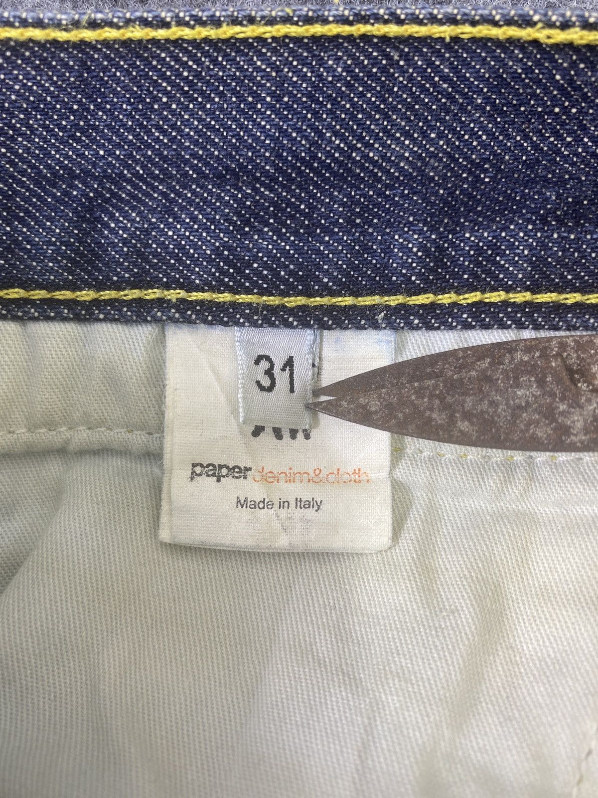 Jean × Paper Denim & Cloth Paper Denim & Cloth Wash Denim - J921 Size US 34 / EU 50 - 7 Thumbnail
