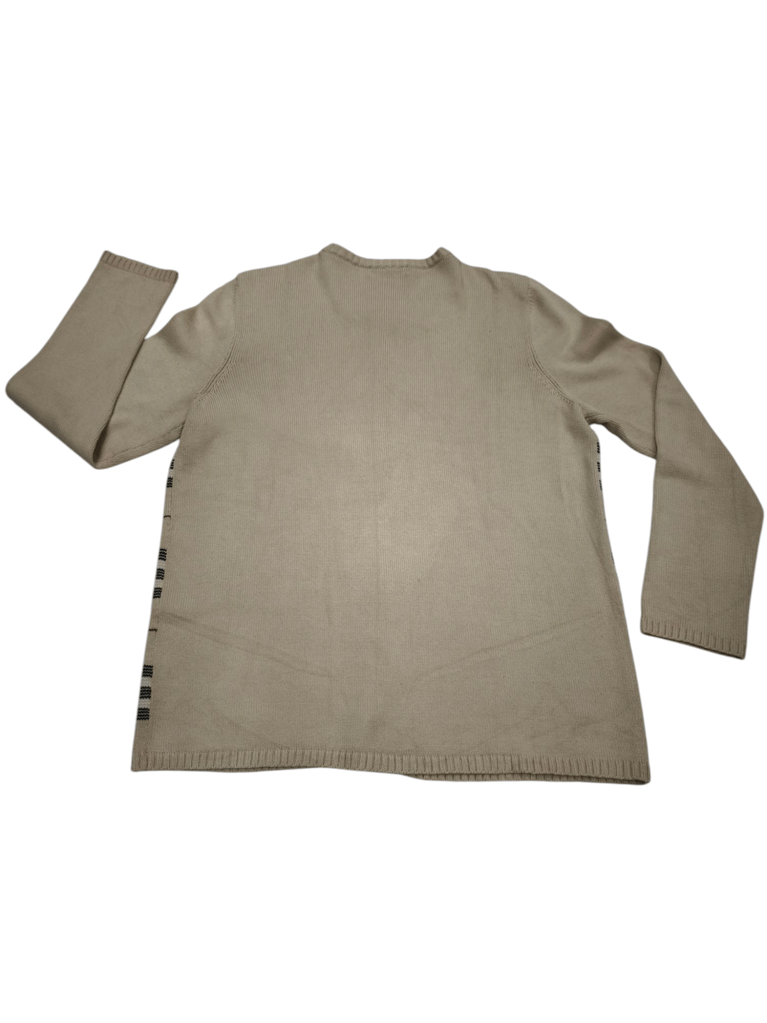 Burberry × Vintage Vintage Burberry Nova Check Knitwear Size M / US 6-8 / IT 42-44 - 2 Thumbnail