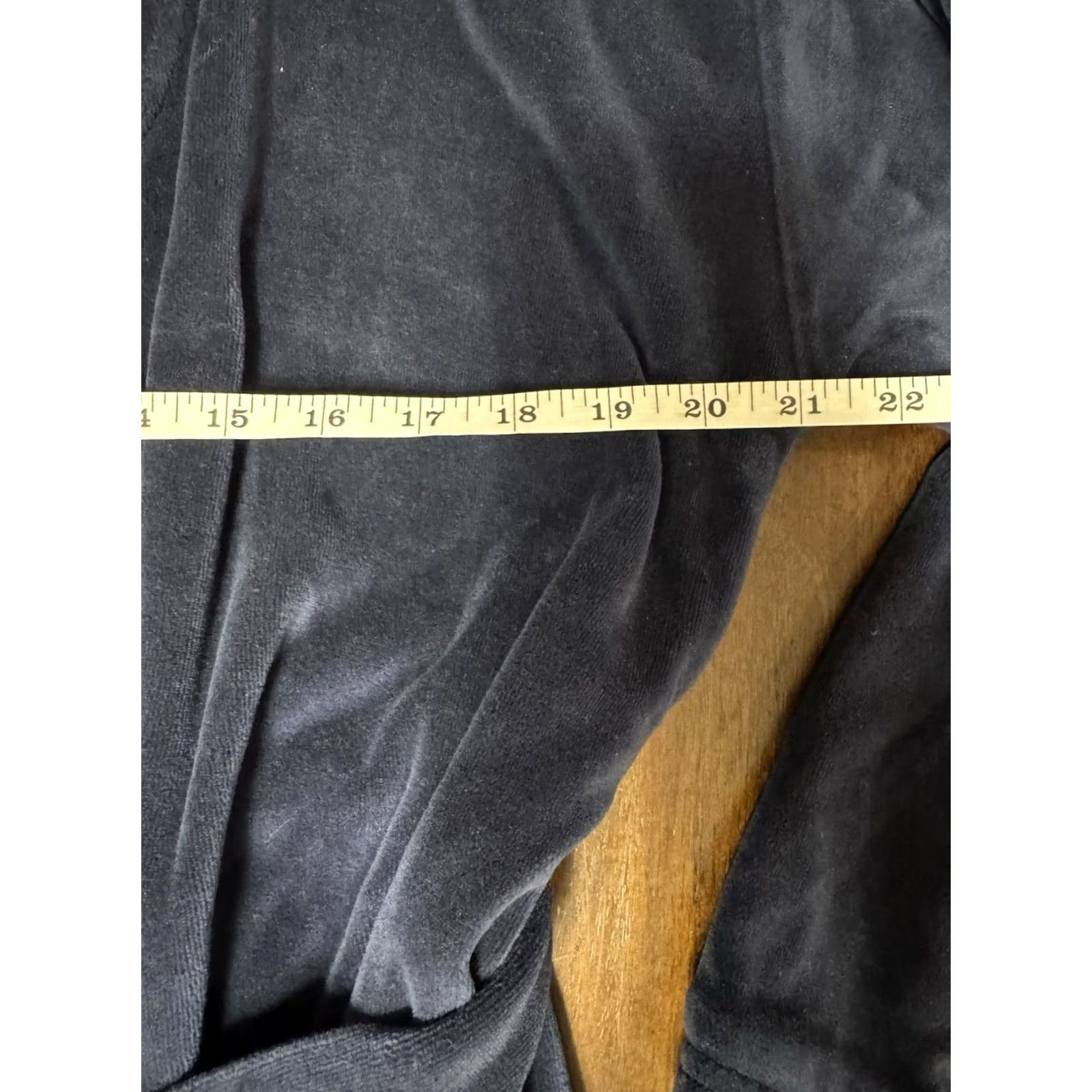 Marine Layer Marine Layer Bathrobe Blue Cotton Blend Tie Closure Unisex Adults S Regular XS/S Size ONE SIZE - 4 Thumbnail