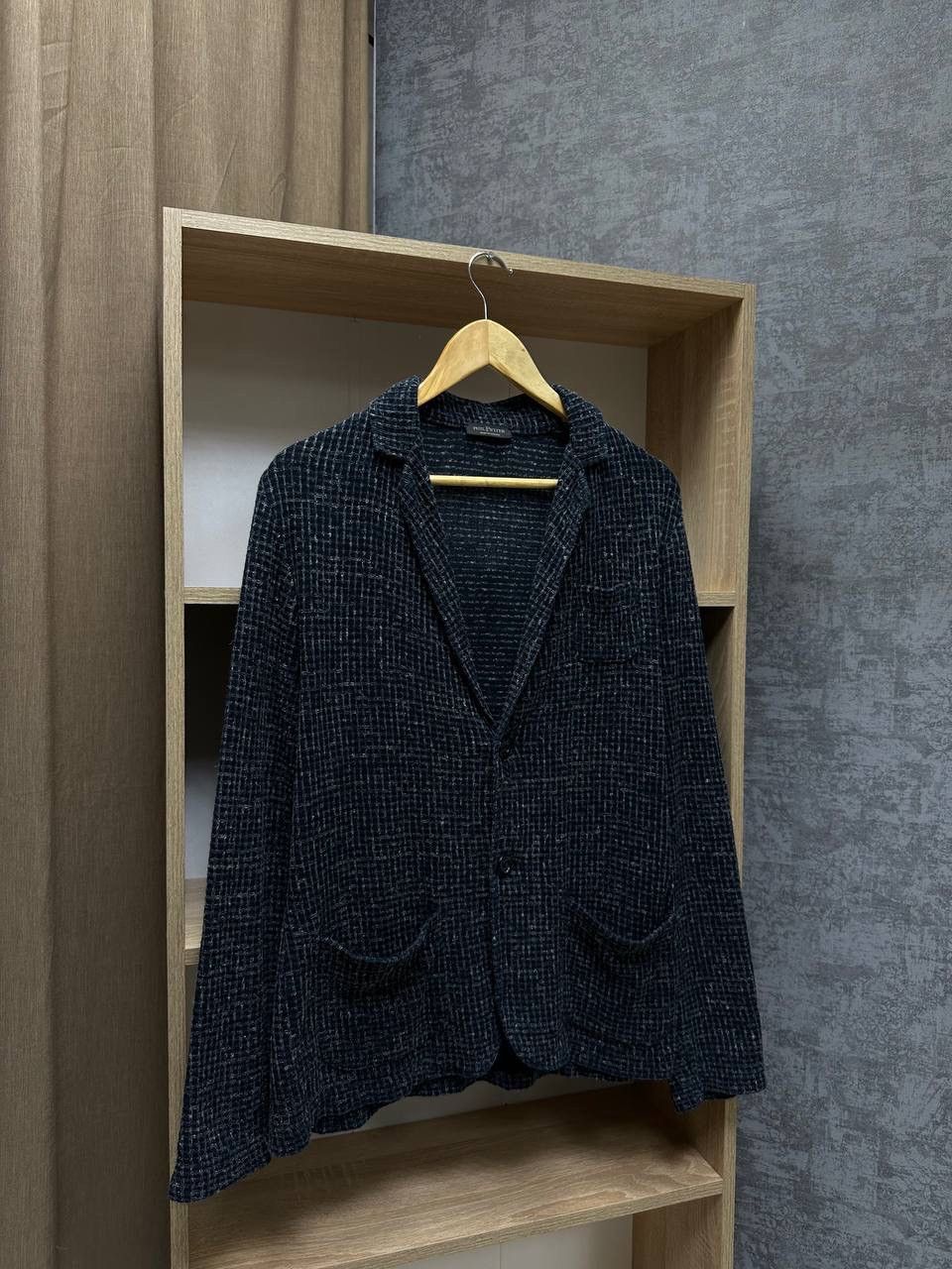 Philipp Plein × Vintage Vintage Phil Petter Black Speckled Cardigan Size US M / EU 48-50 / 2 - 5 Thumbnail