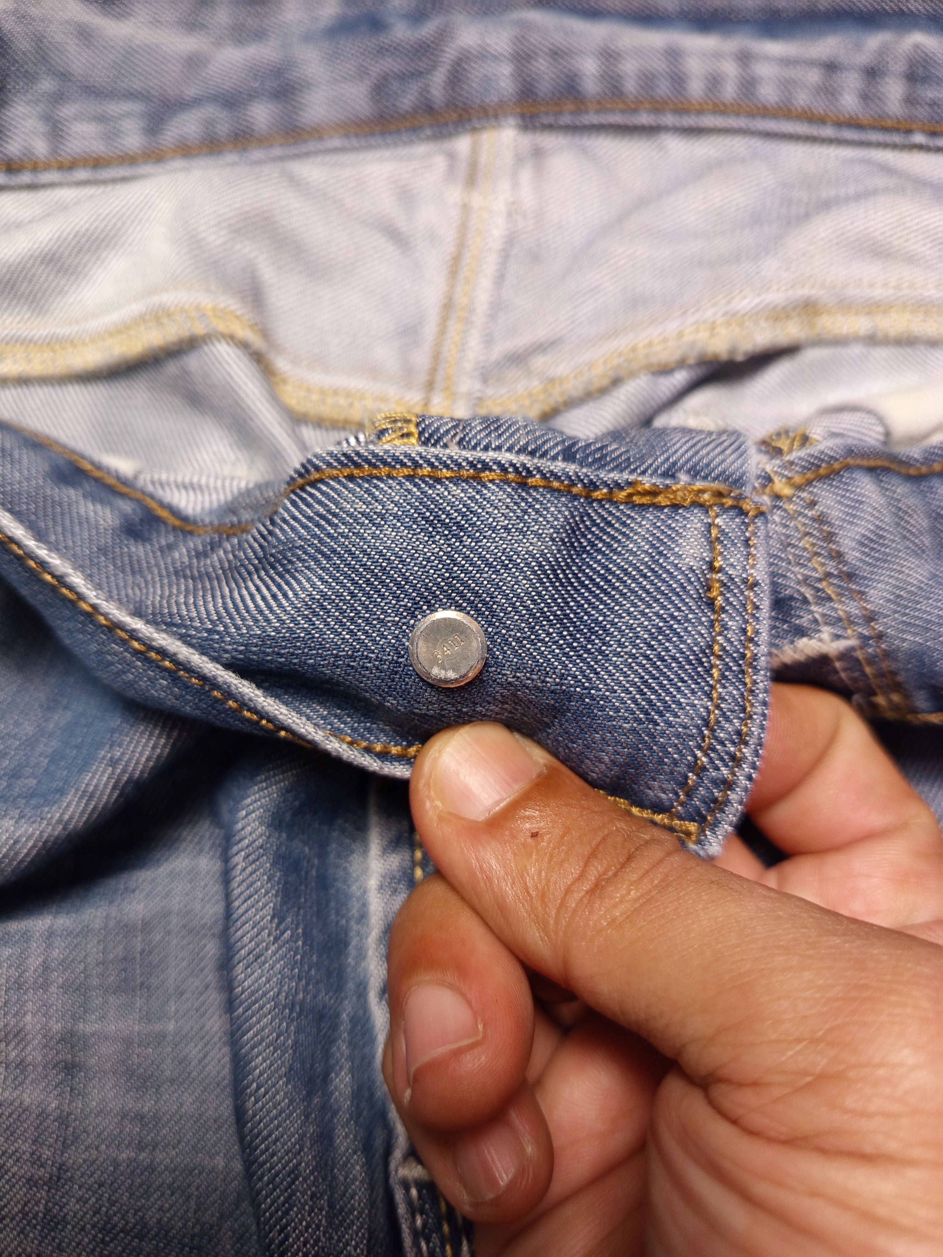 If Six Was Nine Levis 514 Vintage Mens Denim Pants Jeans Size US 33 - 10 Thumbnail