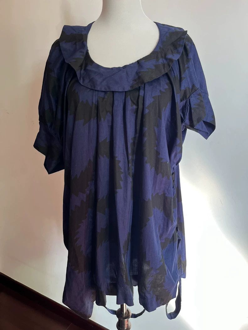 Vivienne Westwood Vivienne Westwood Pirate Pattern Peter Pan Collar T-shirt - dmc Size US M / EU 48-50 / 2 - 1 Thumbnail